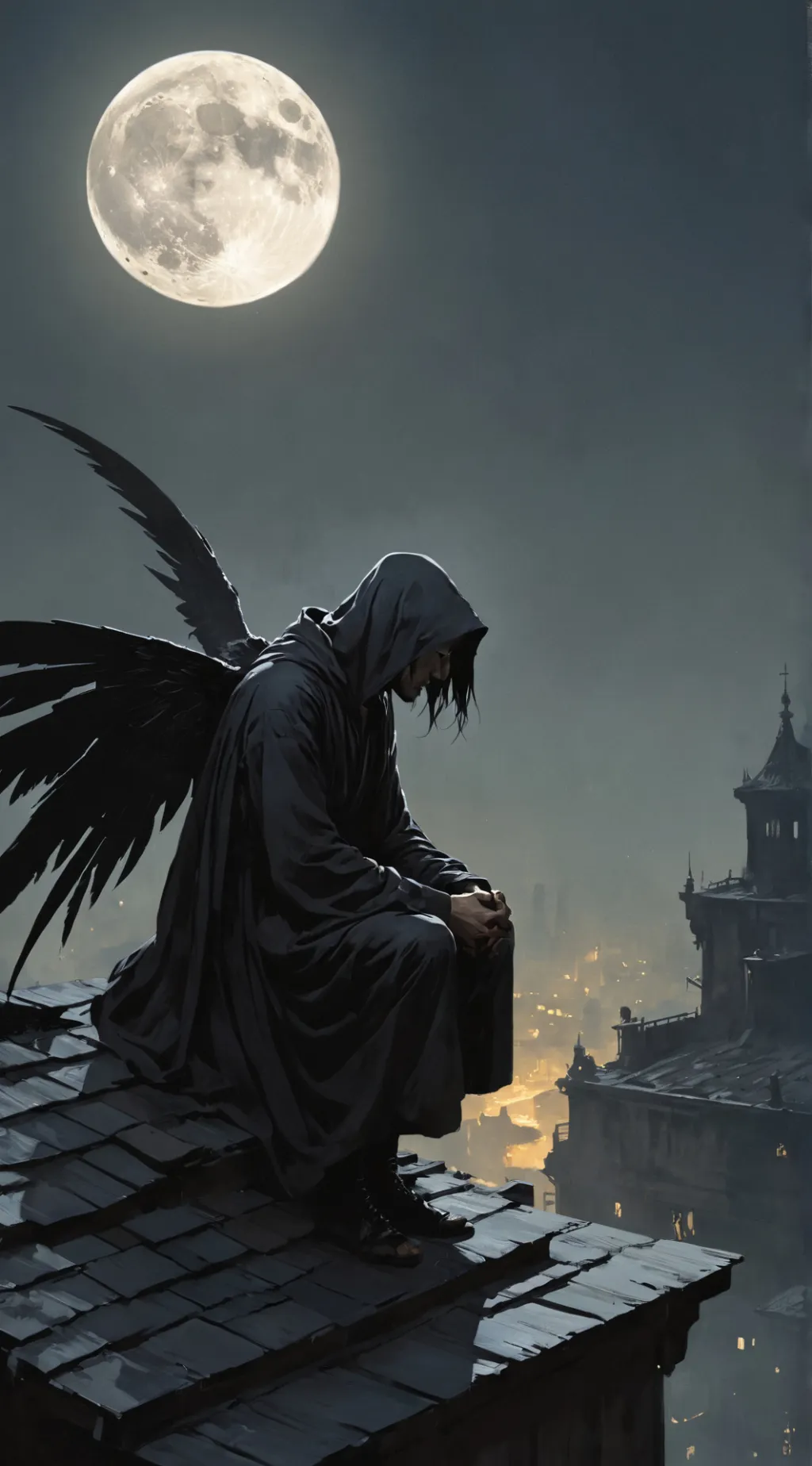 ai character: Raven background