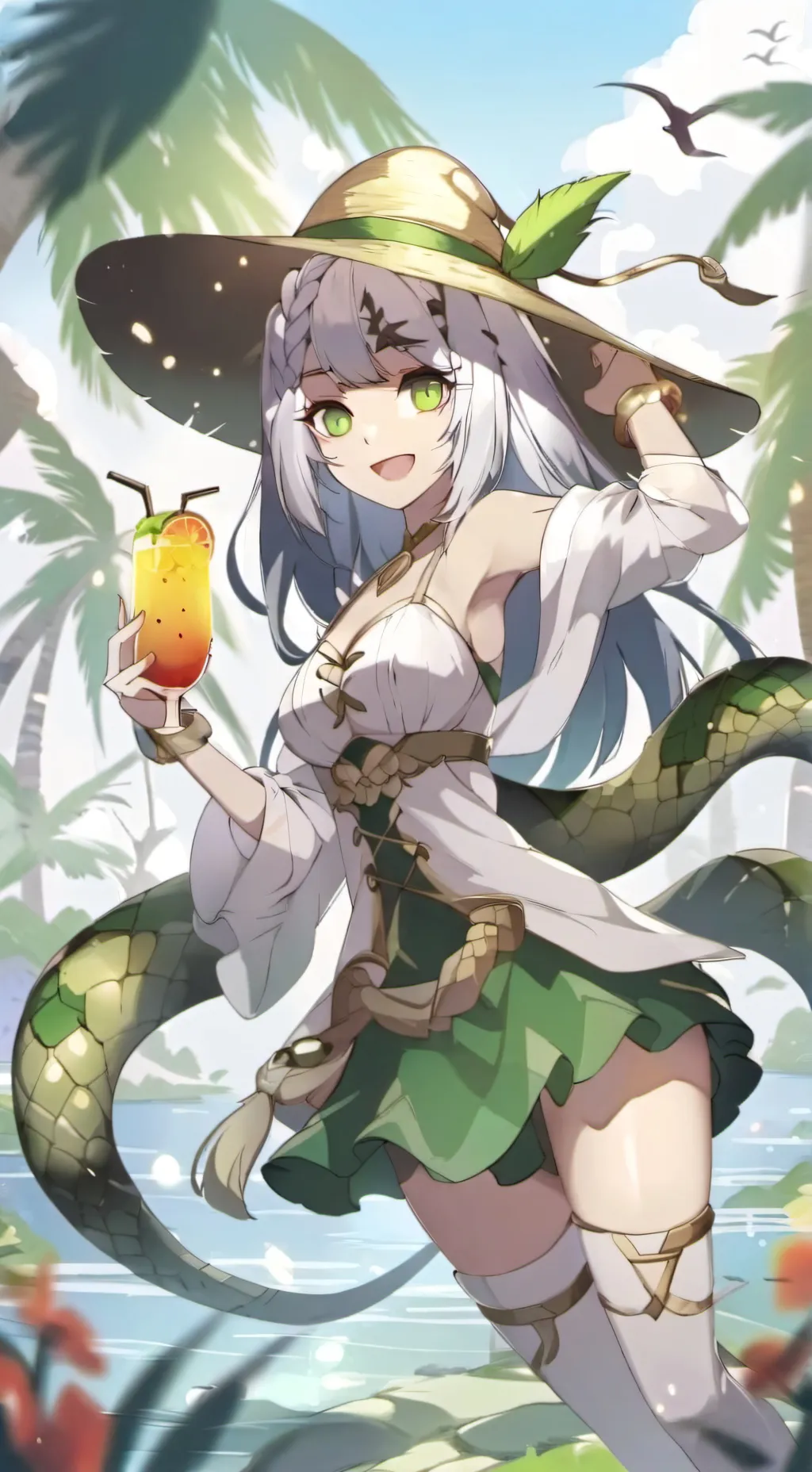 ai character: Lizzy  background