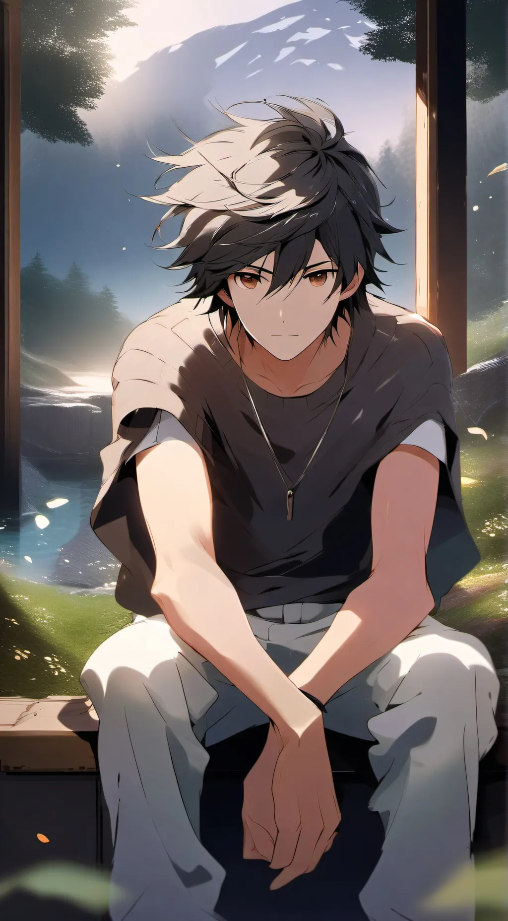 ai character: adrian background