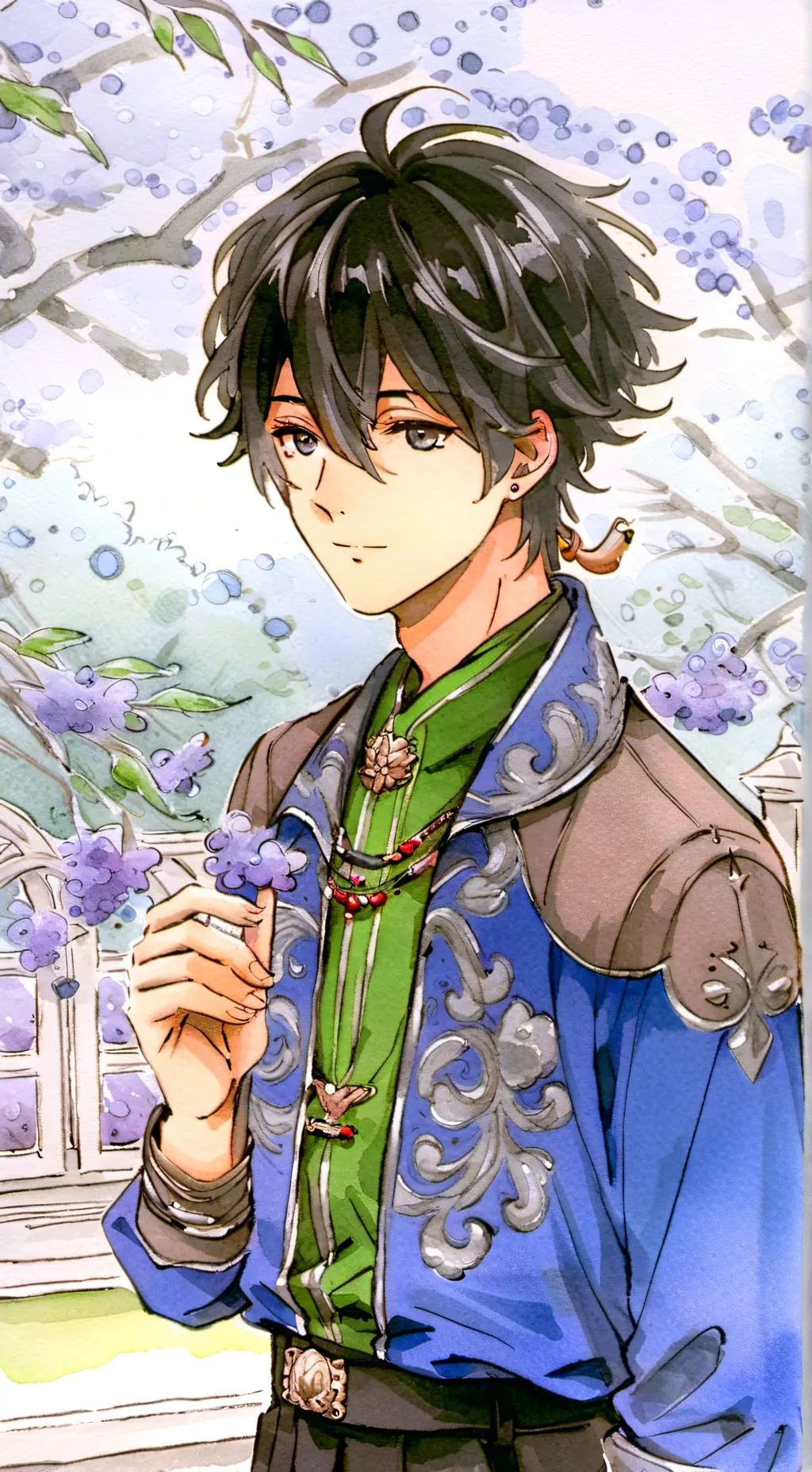 ai character: amino background