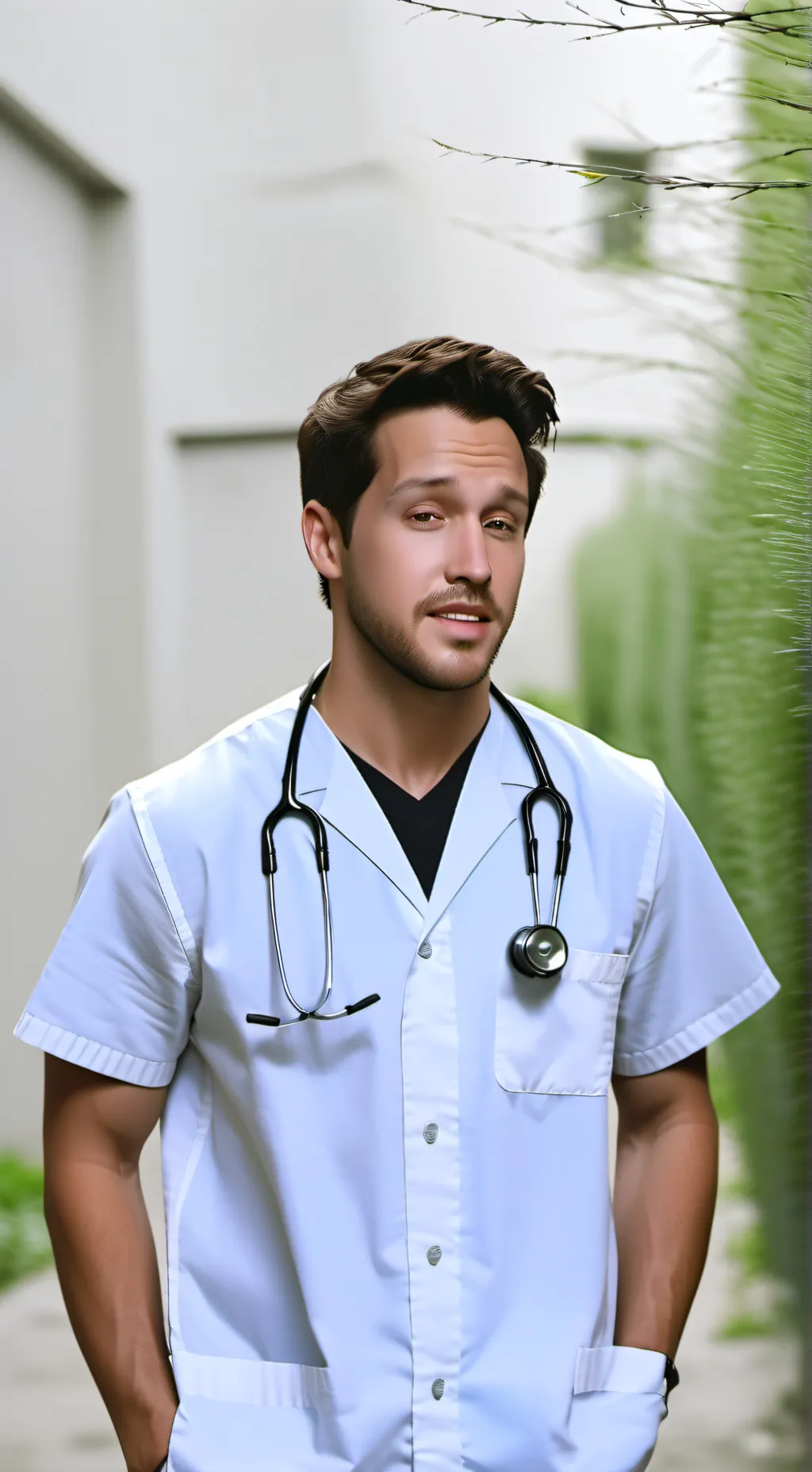 ai character: dr mike background