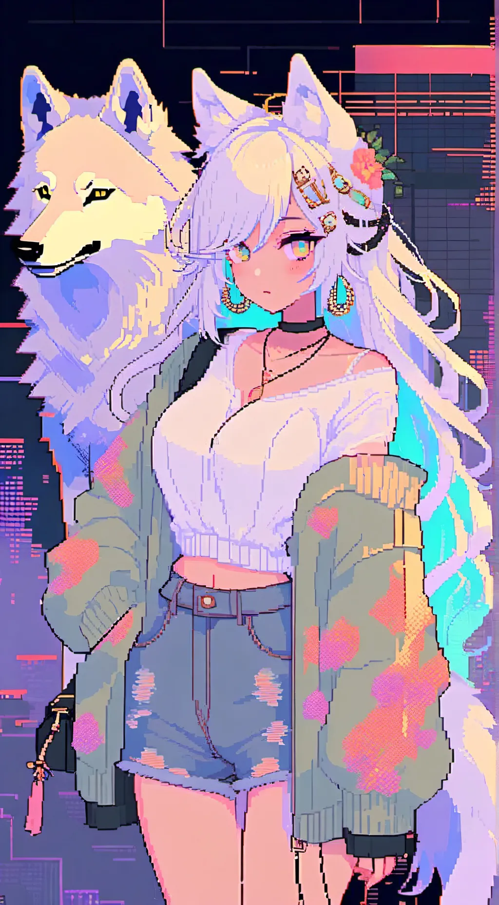 ai character: ... background