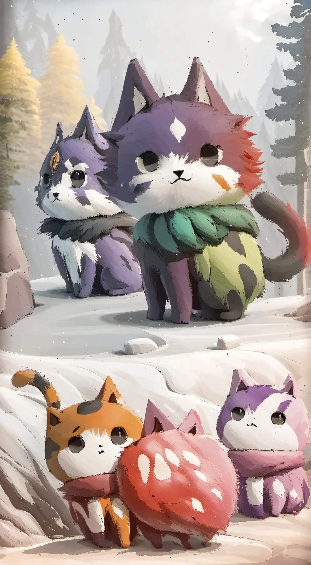 ai character: demon slayer  background