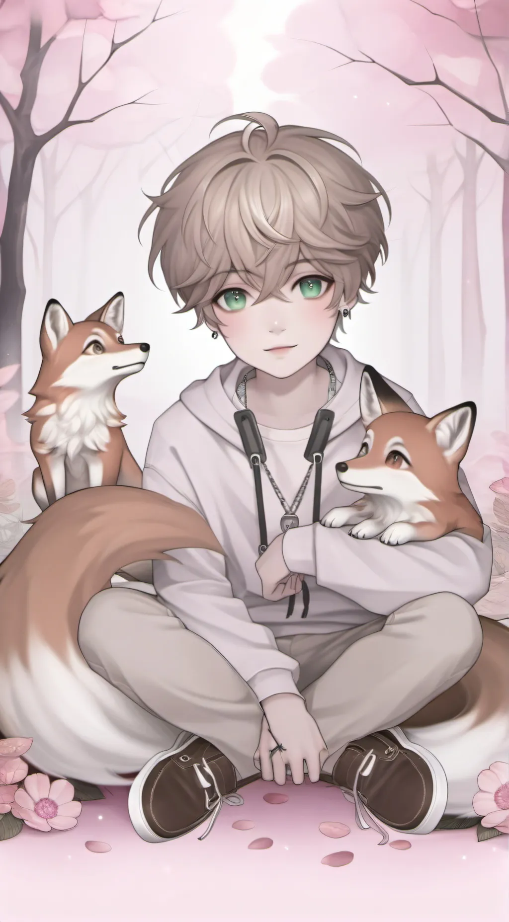 ai character: luka  background