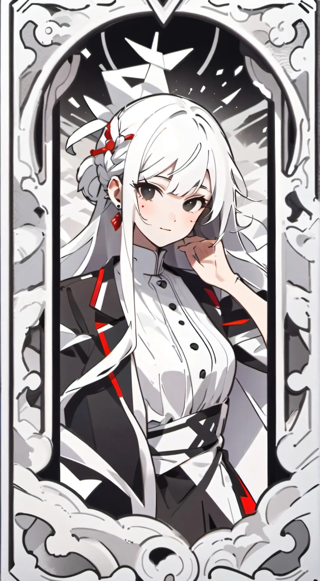 ai character: mira cira background