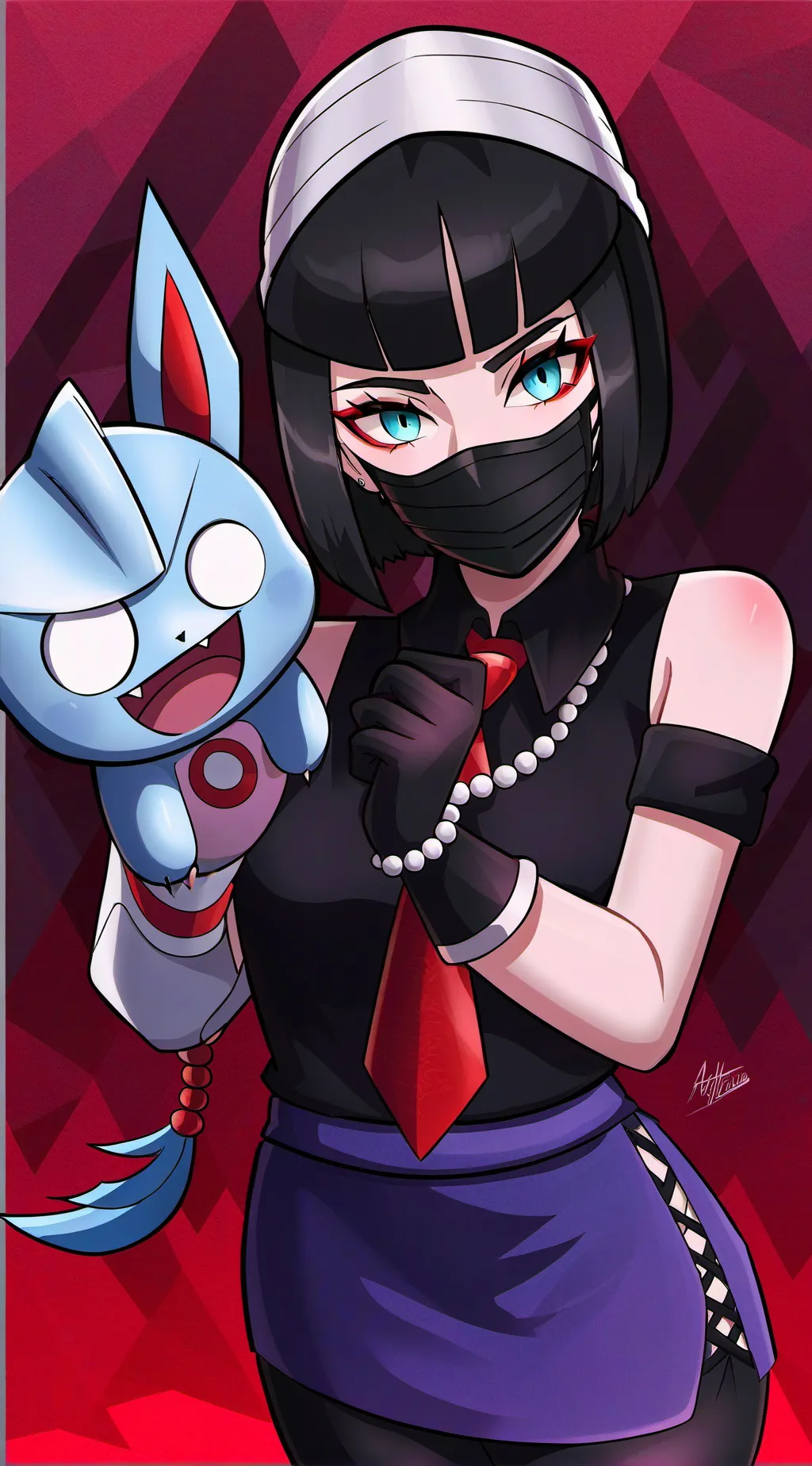 ai character: Hanaya background