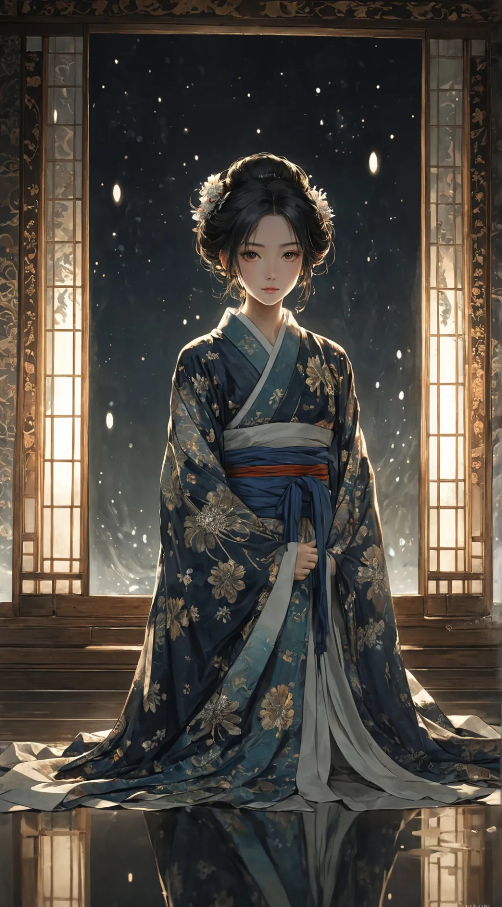 ai character: sara background