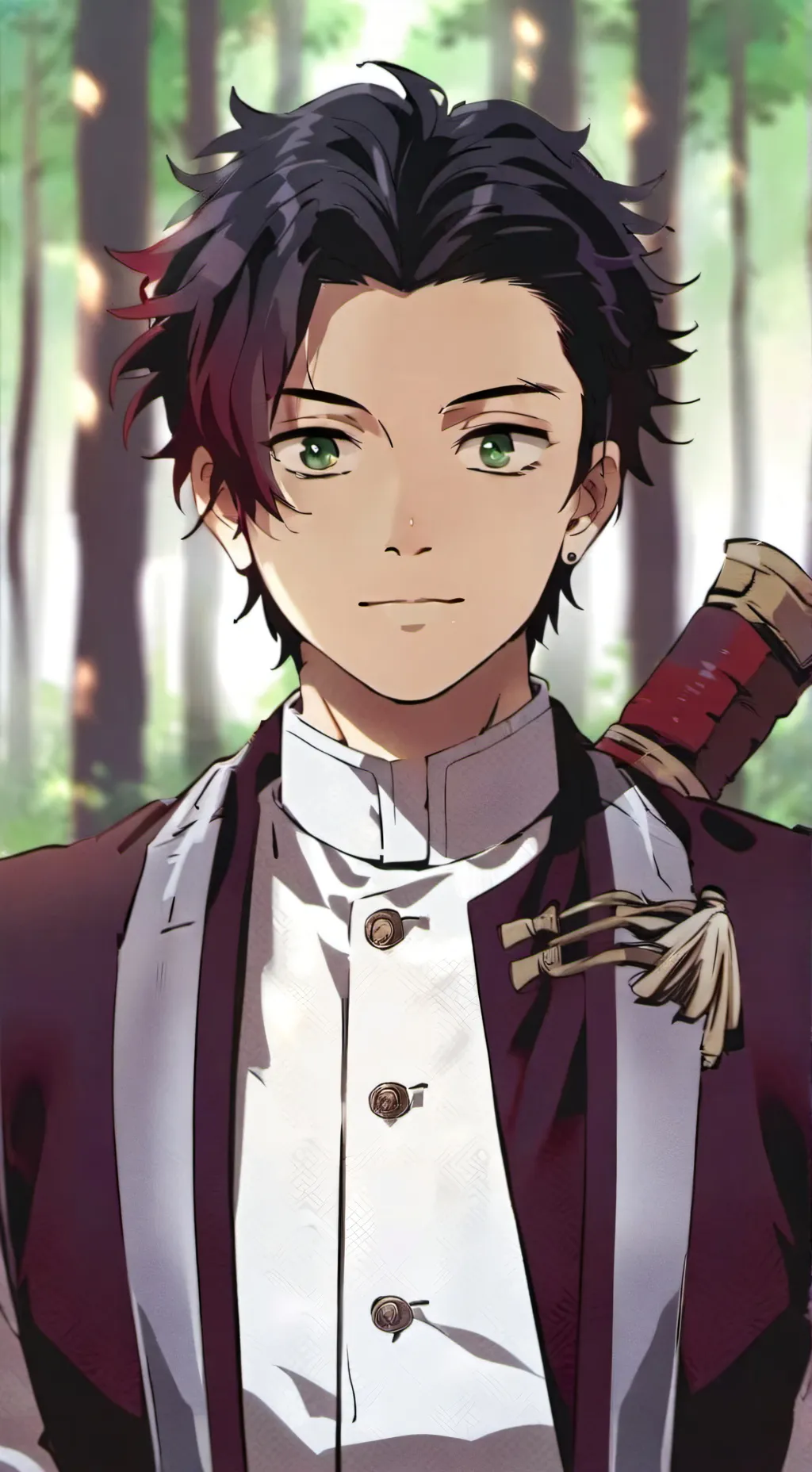 ai character: Tanjiro y tu background