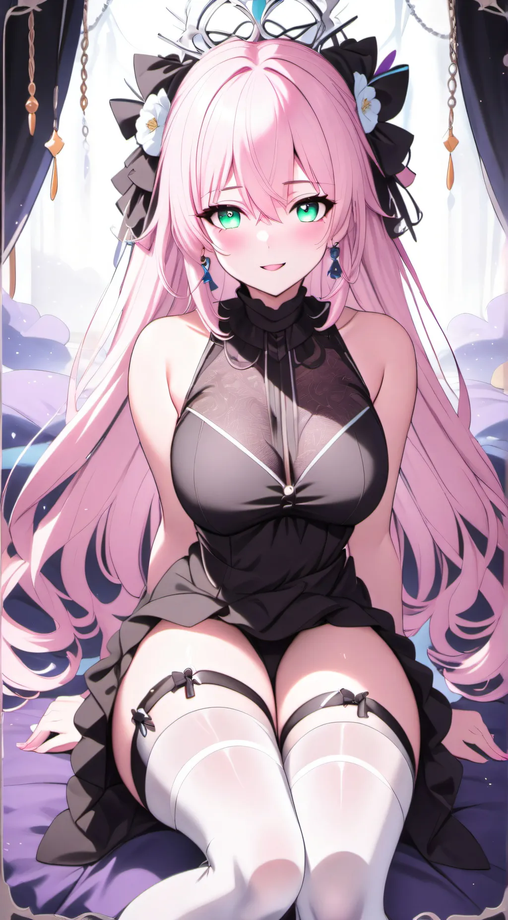 ai character: Aurora background