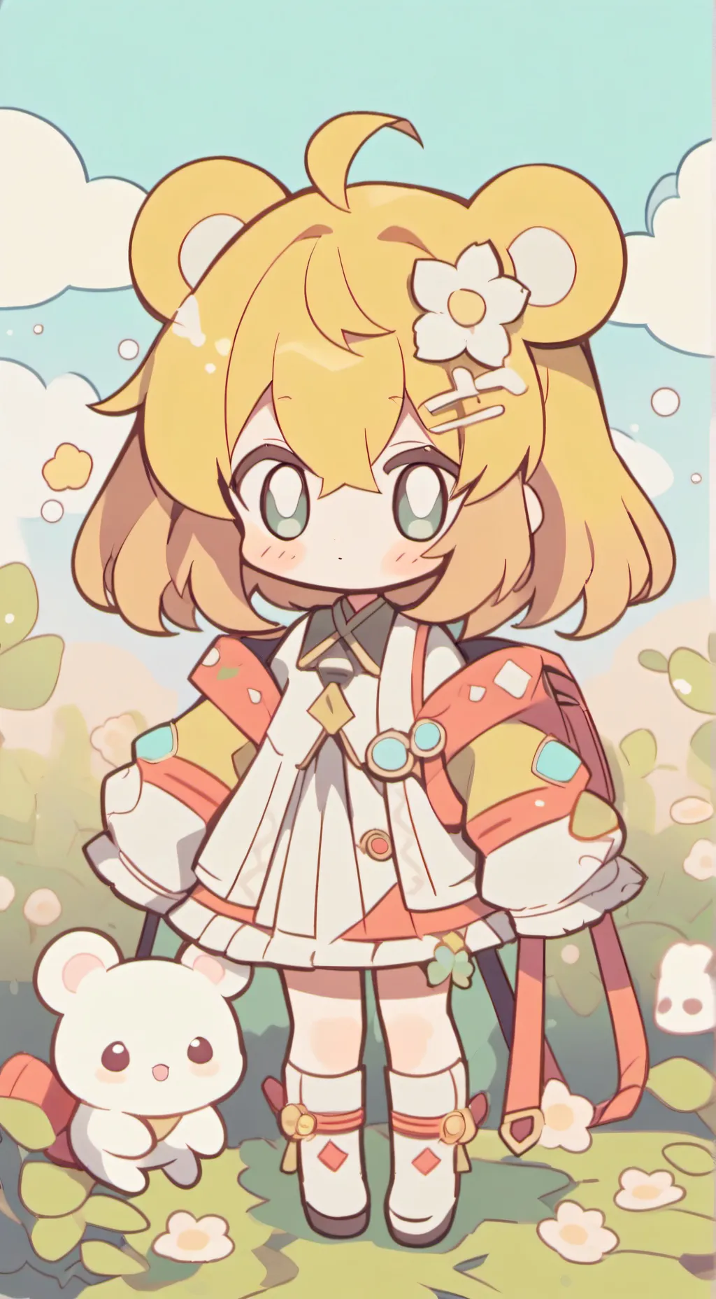 ai character: primita bebe background