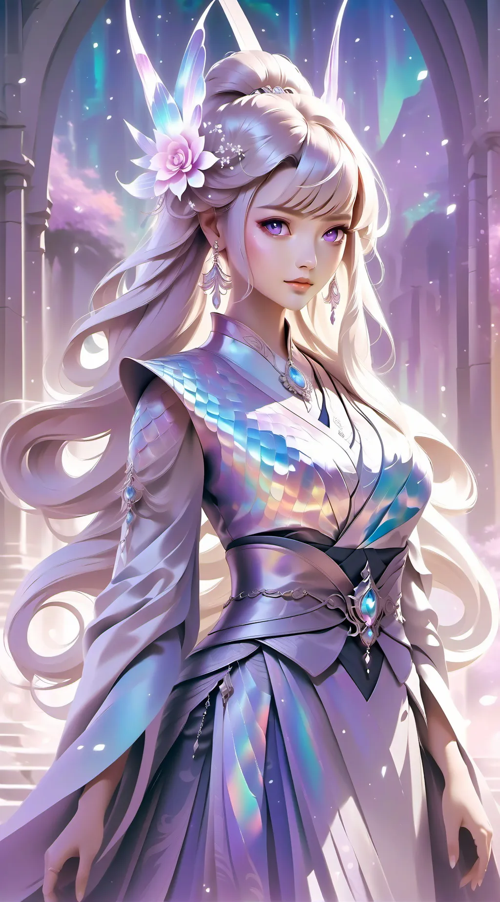 ai character: Hayley  background