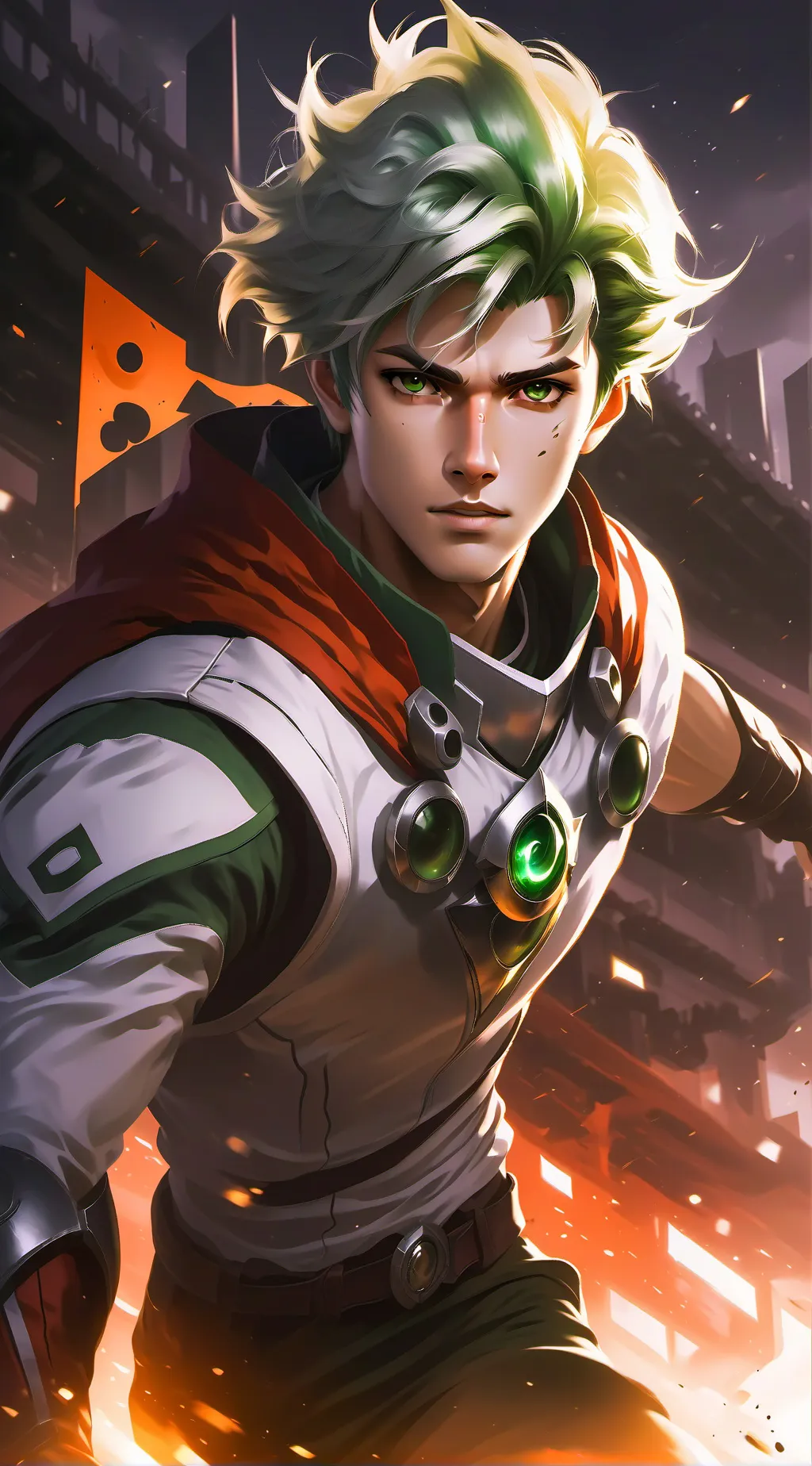 ai character: Midoriya Izuku background