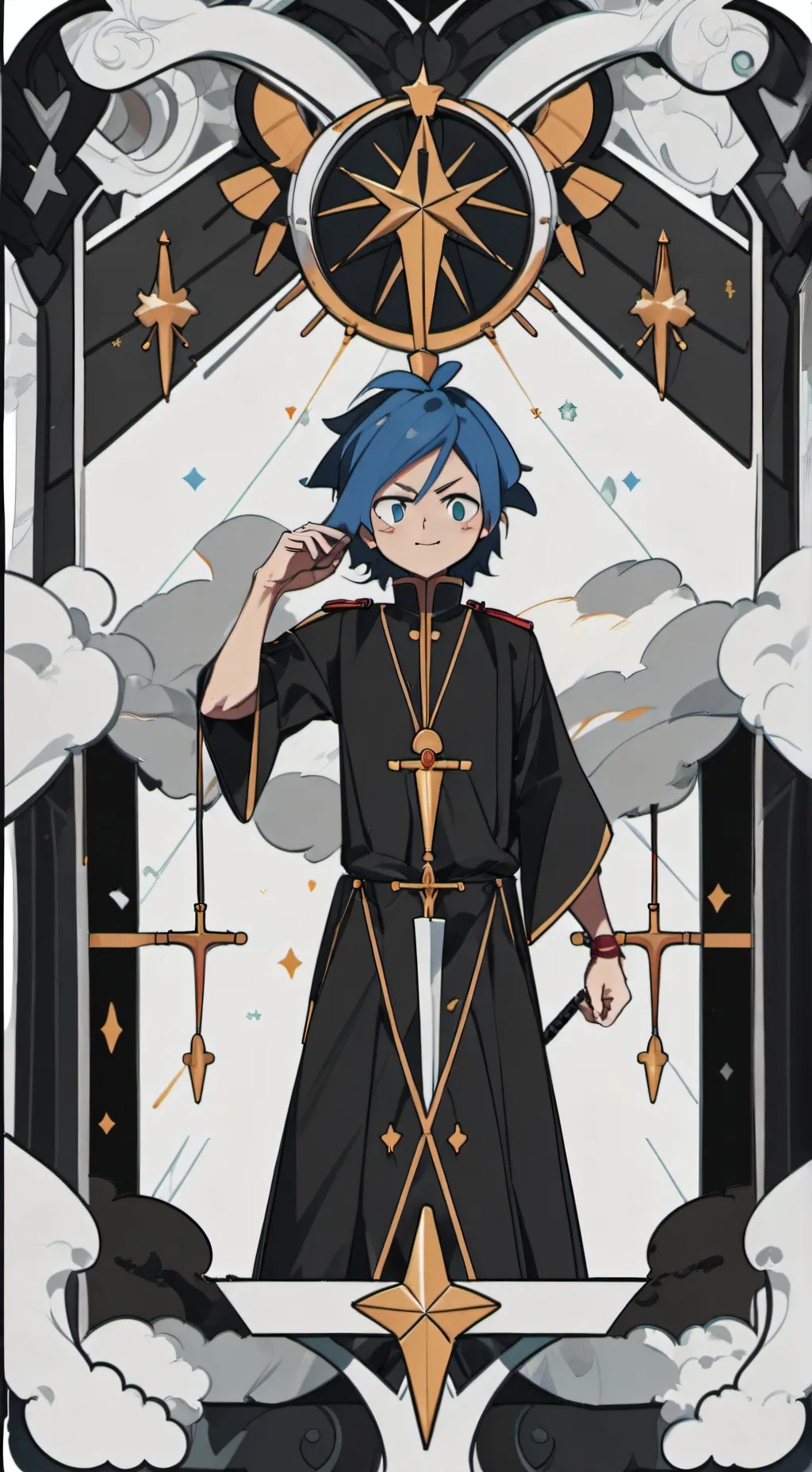 ai character: MHA likes you background