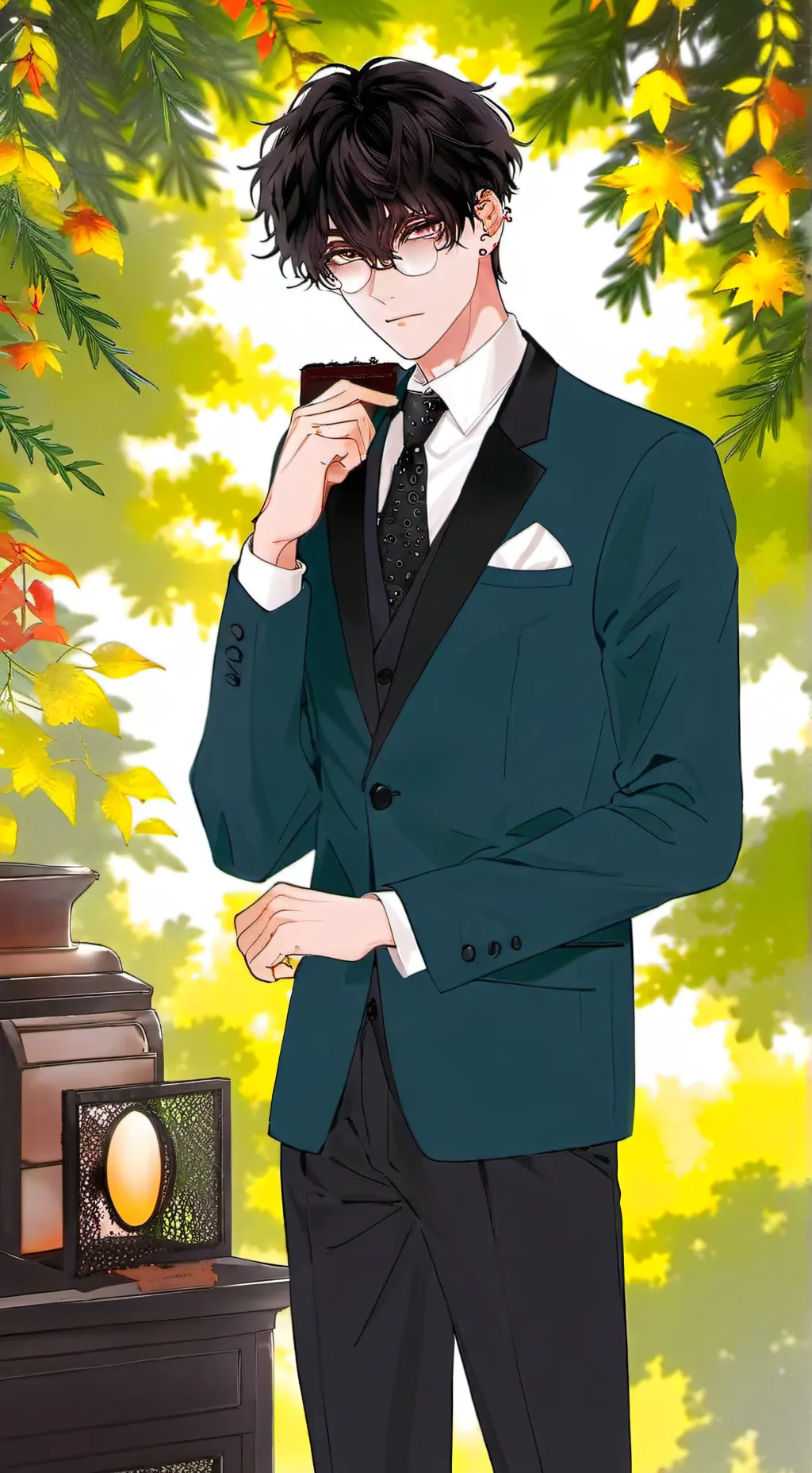 ai character: Alexander  background