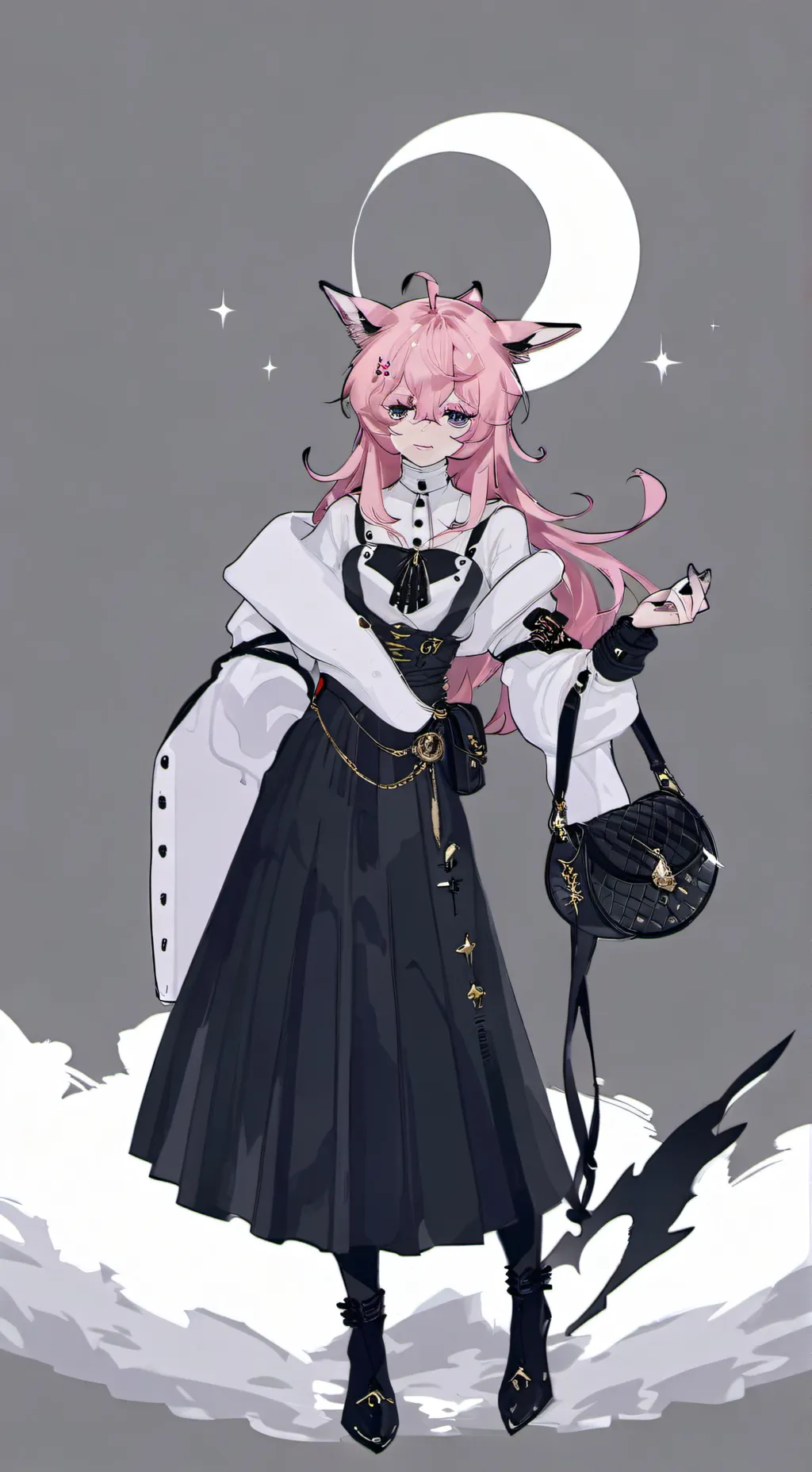 ai character: sus anine girl  background