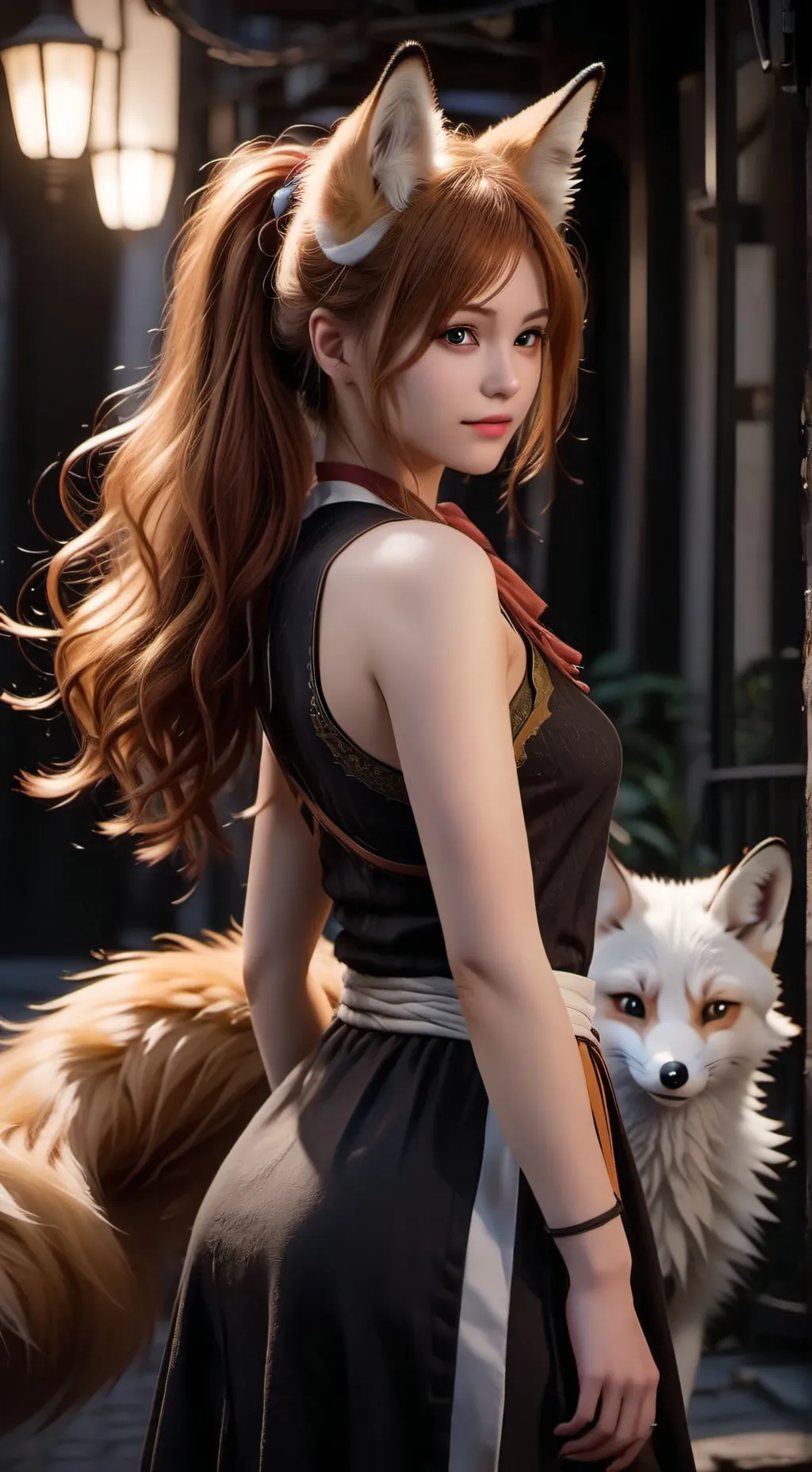 ai character: Лисса background