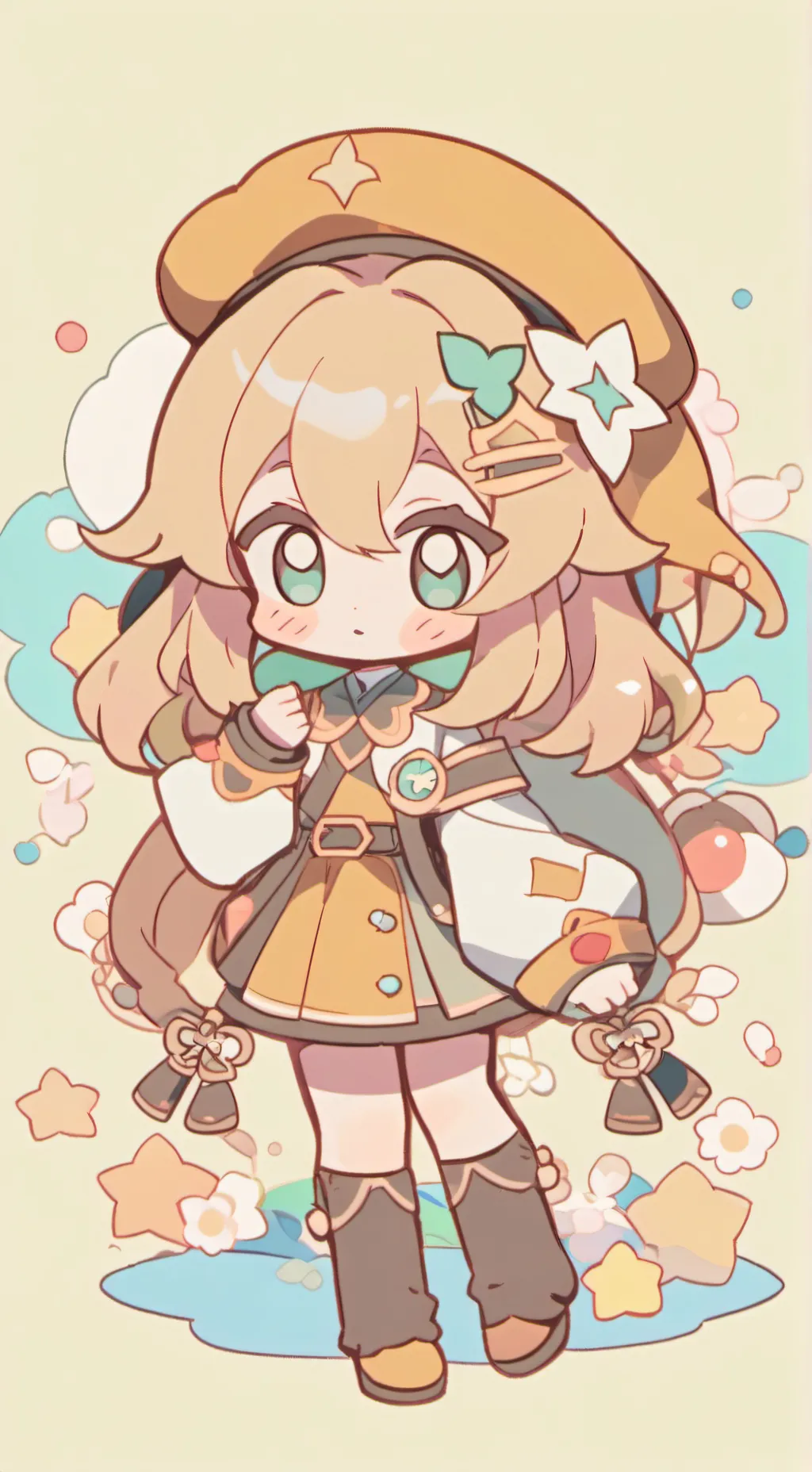 ai character: ★~YATTA~★ background