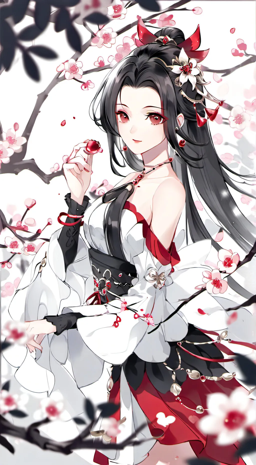 ai character: group of girls background