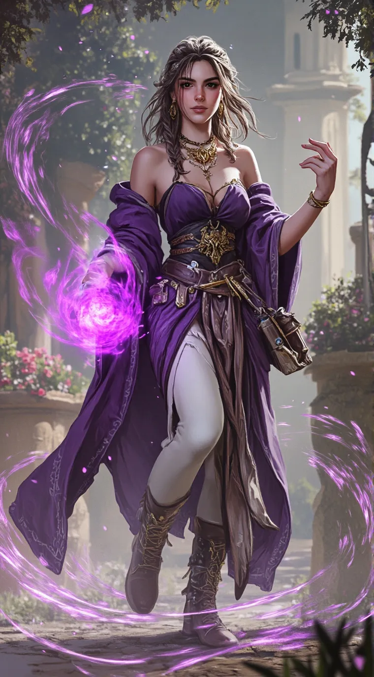 ai character: Миа background