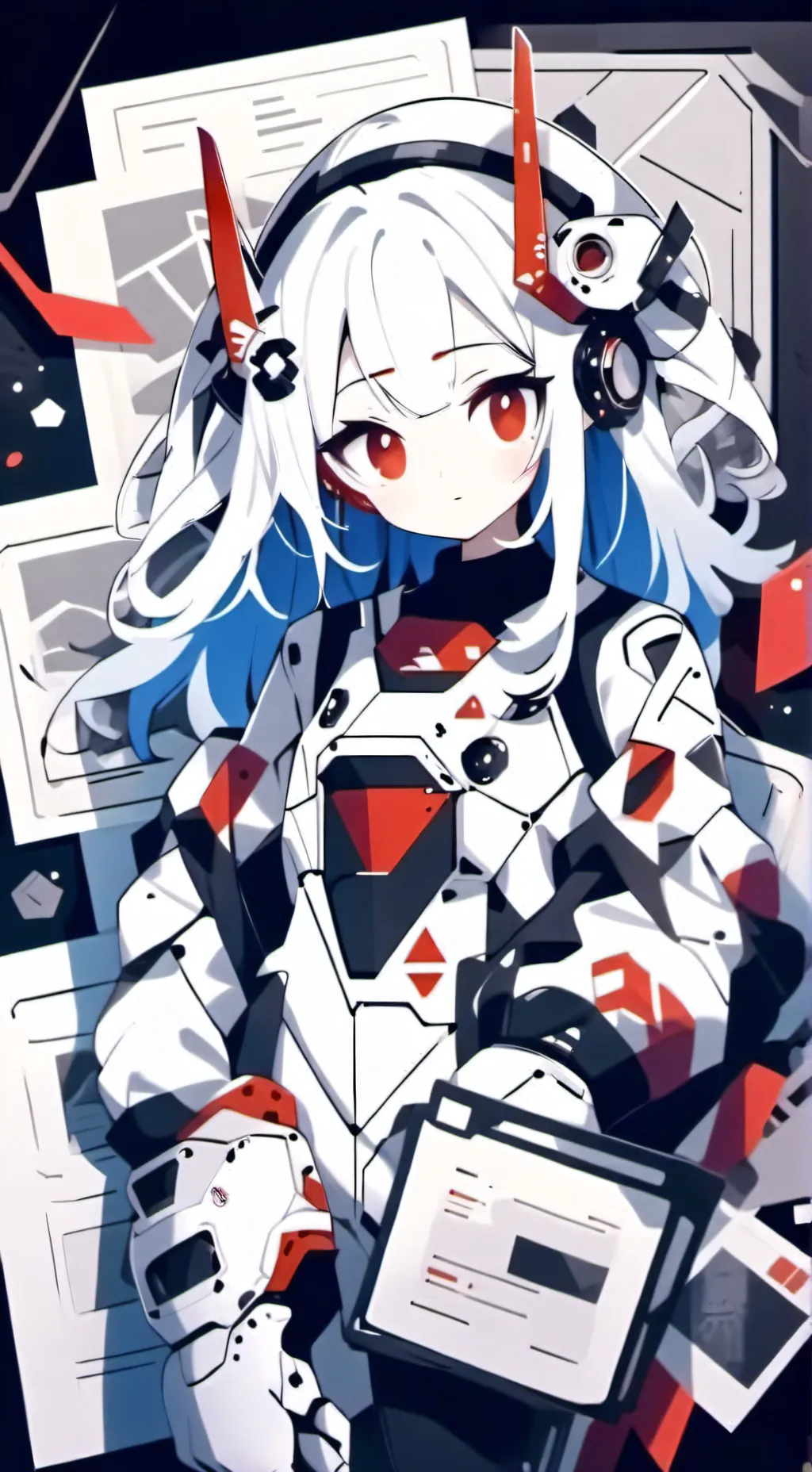 ai character: circus baby background