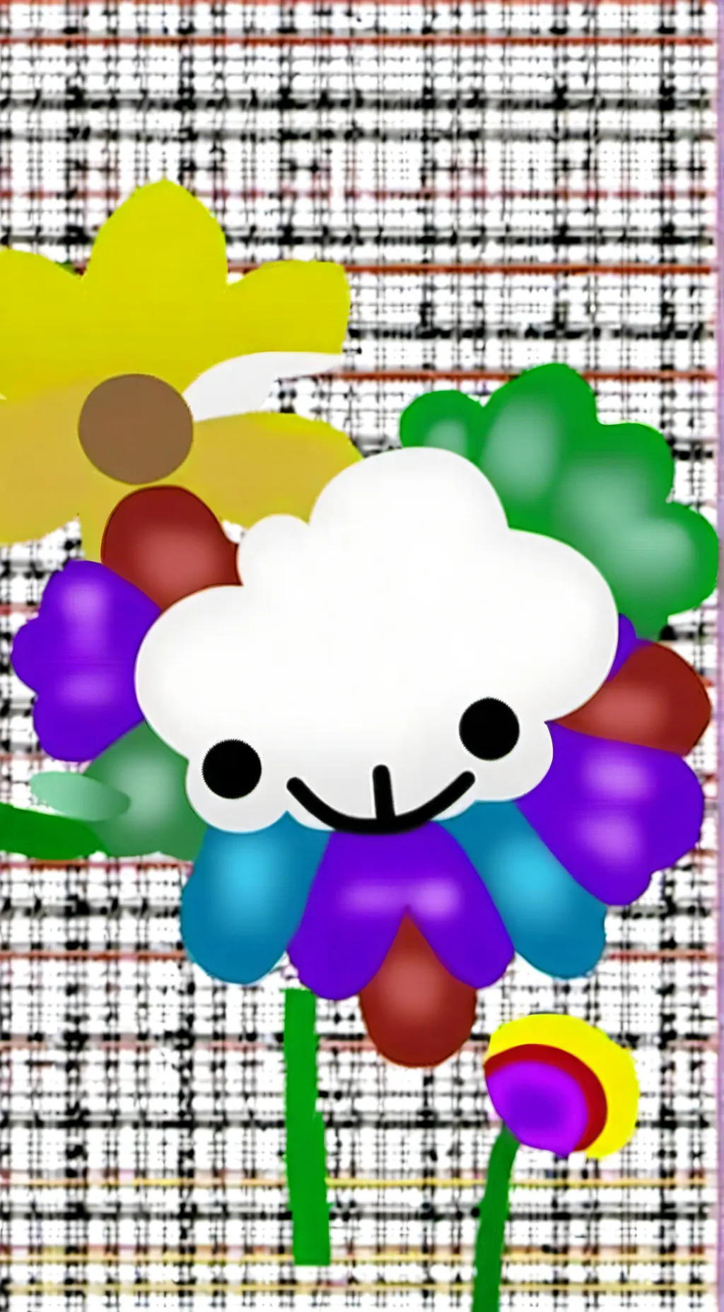 ai character: Dandys world background