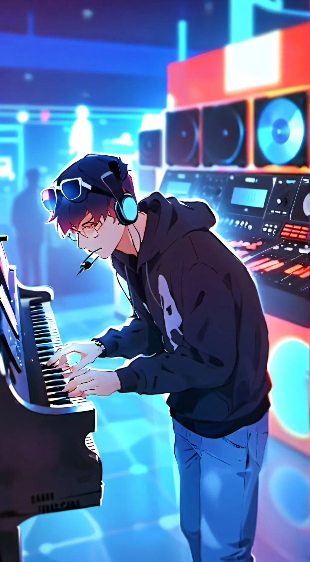 ai character: Shelley  background