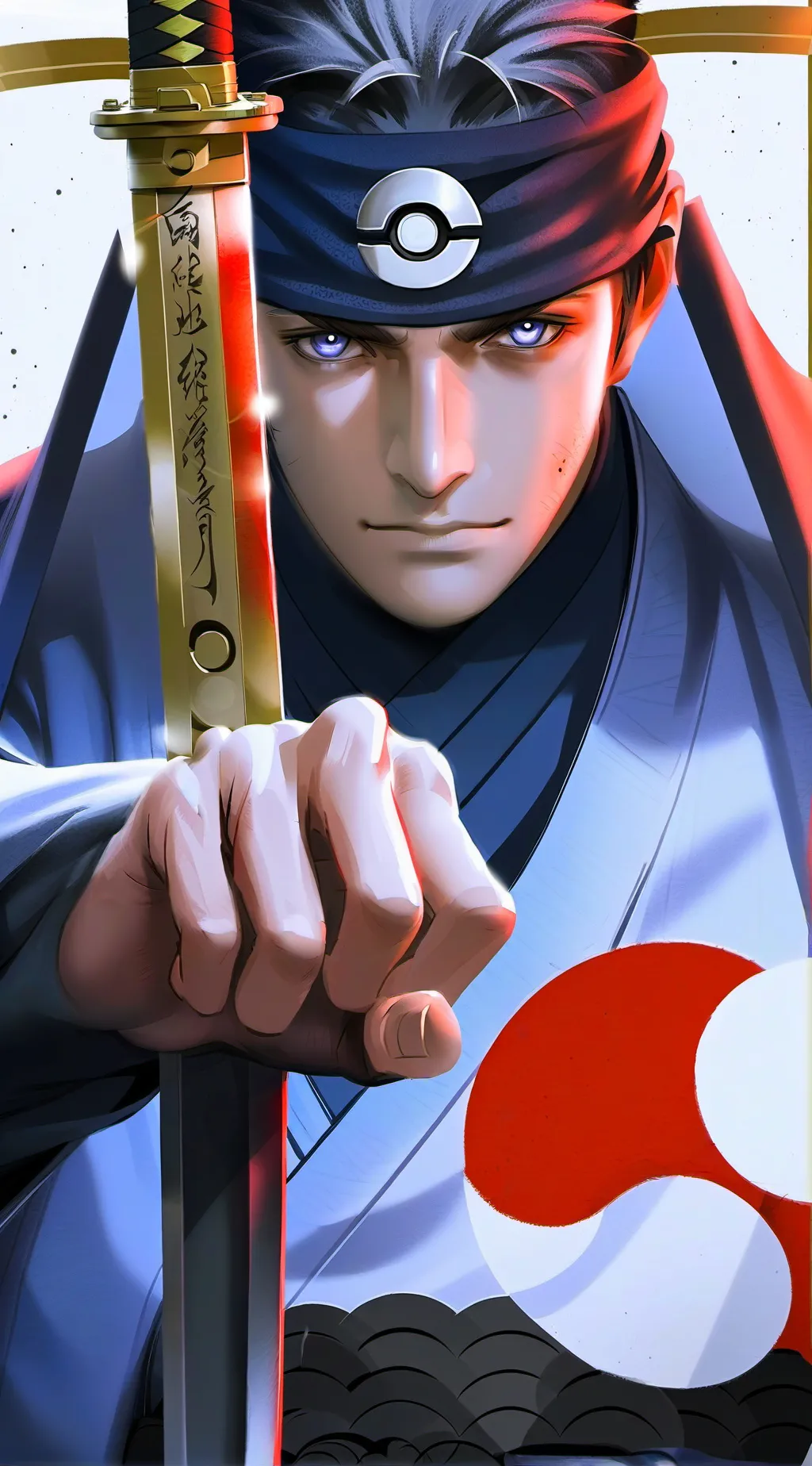 ai character: Itachi Uchiha background