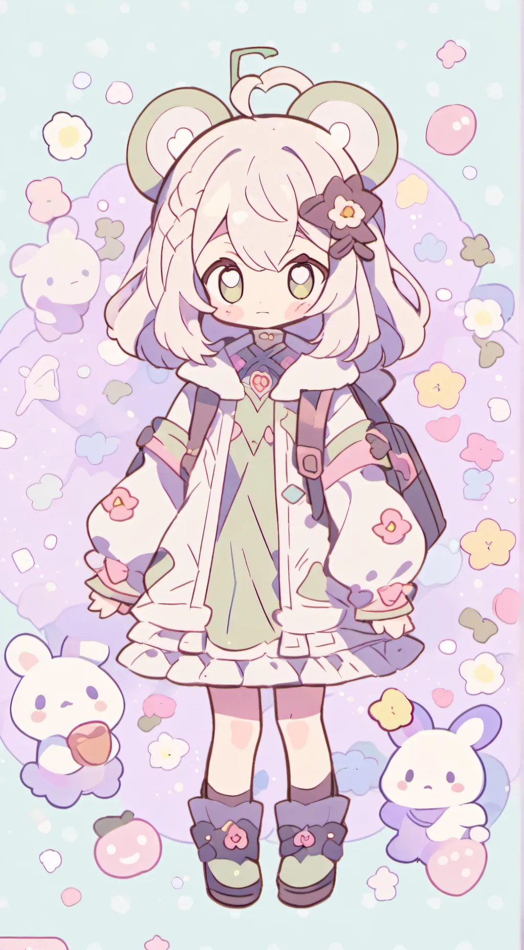 ai character: Lily background