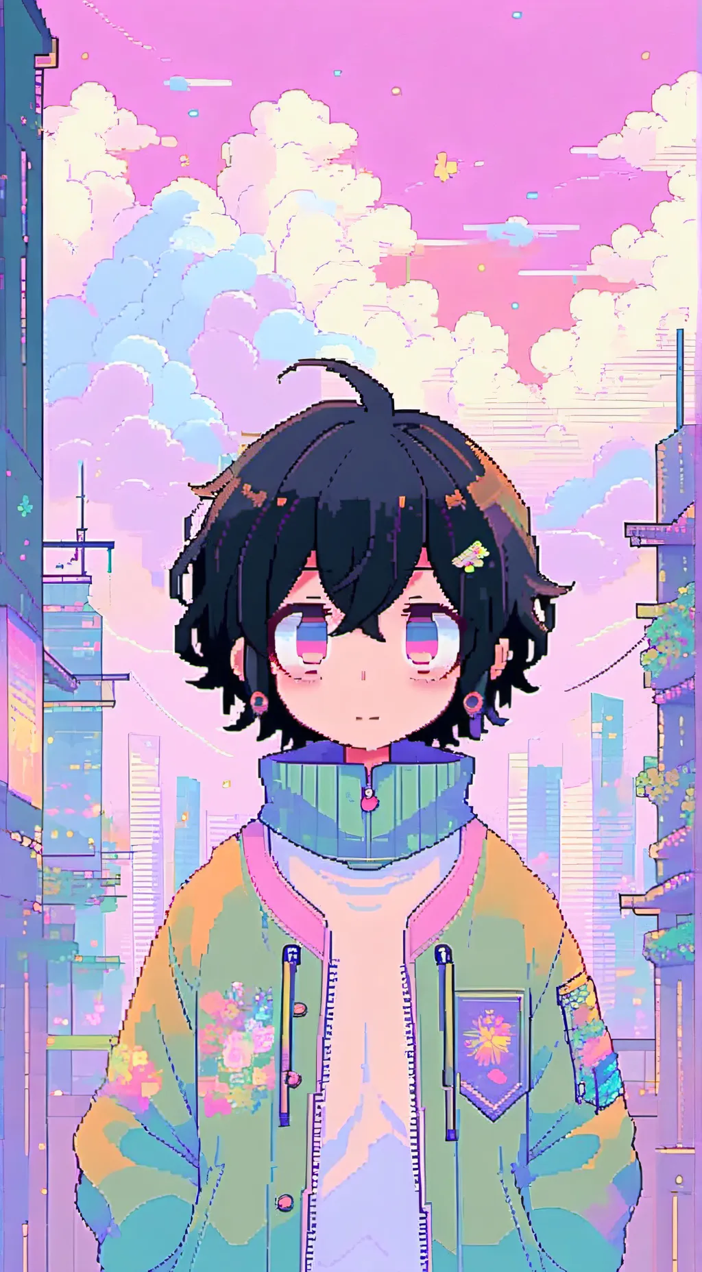 ai character: MHA parejas :D background