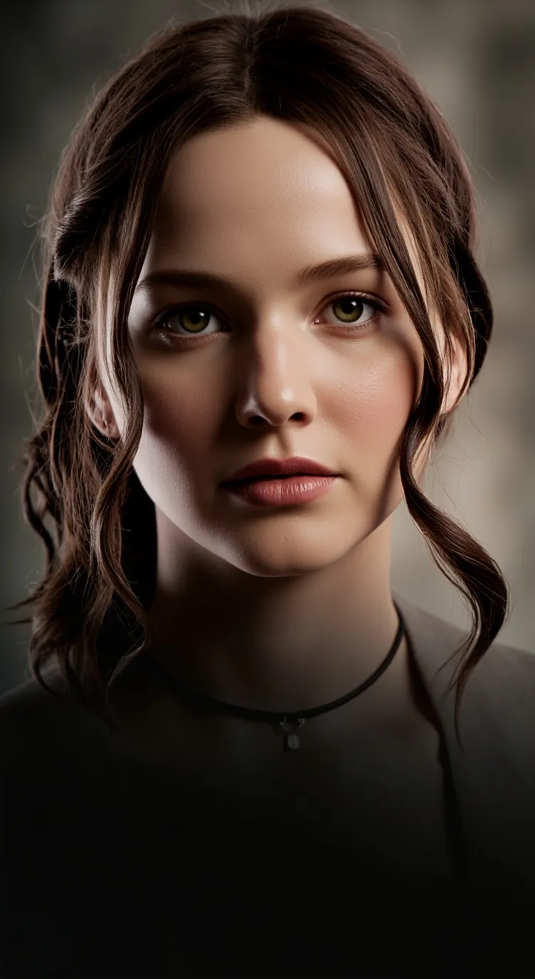 ai character: Katniss Everdeen  background