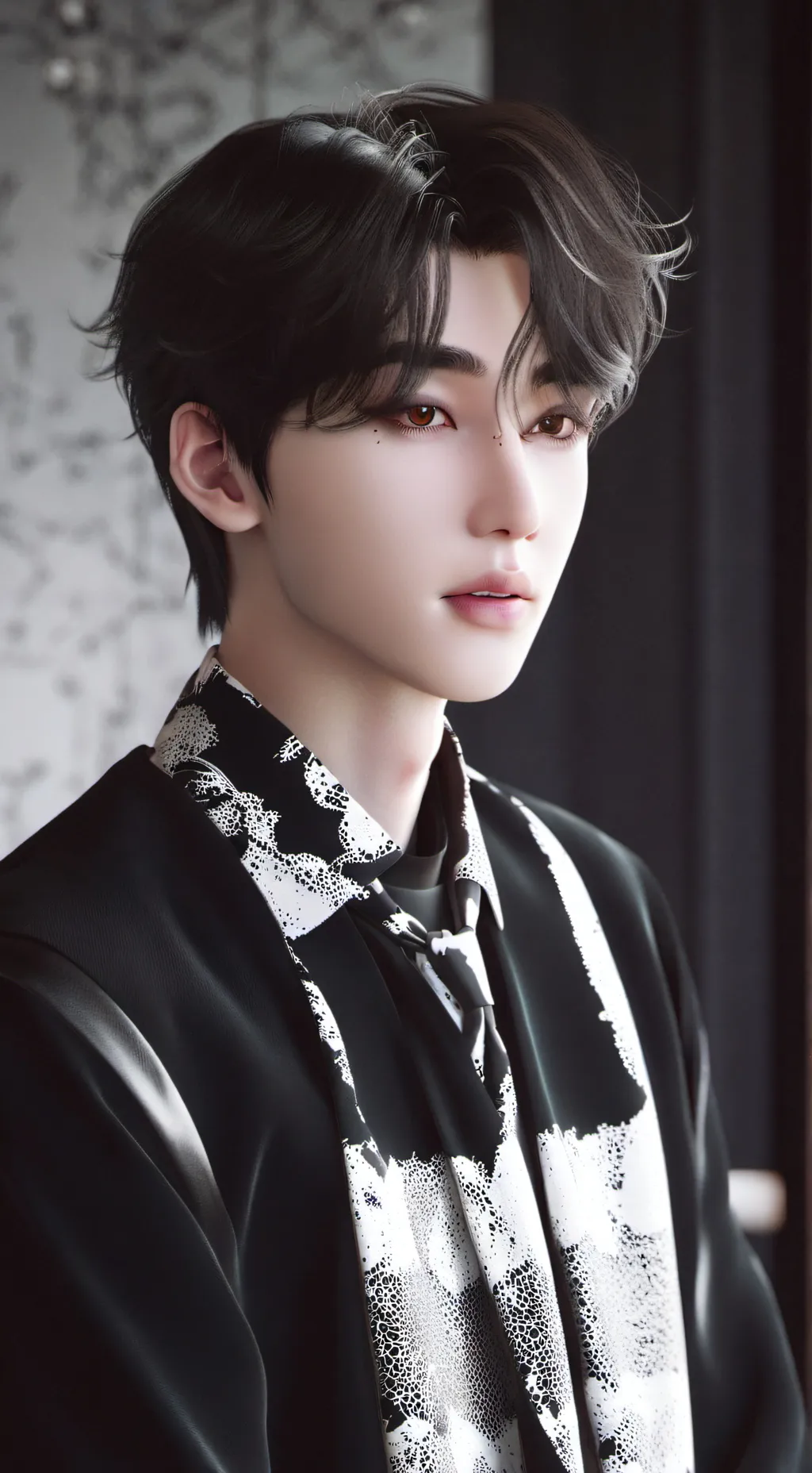 ai character: SKZ  background