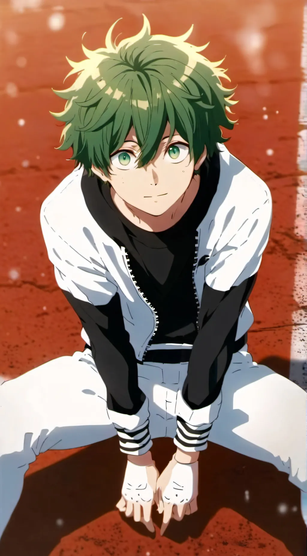 ai character: Bakudeku background