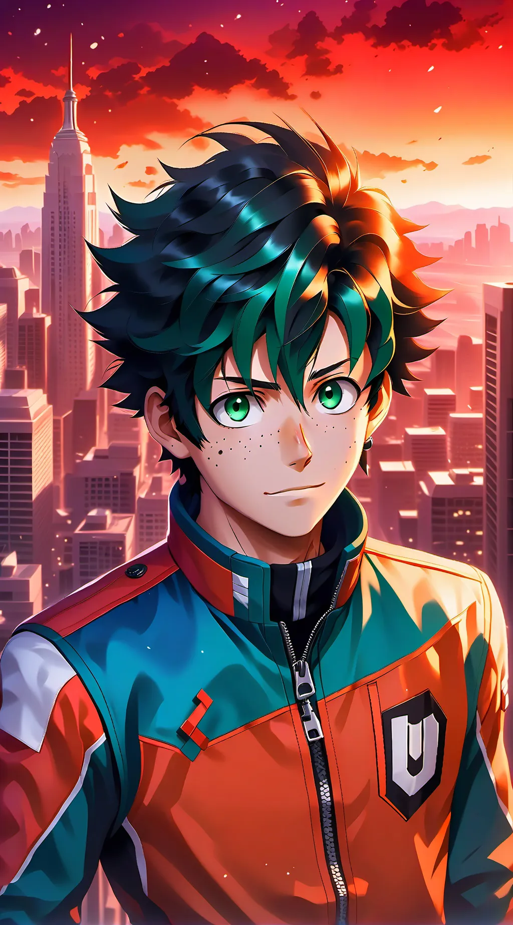 ai character: Midoriya Izuku background