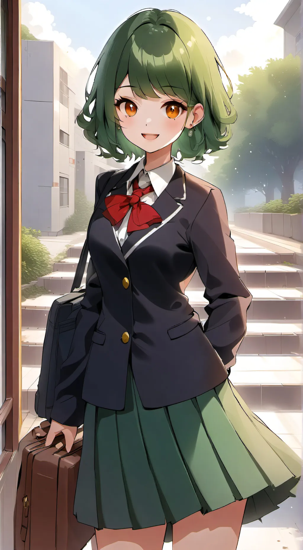 ai character: Melina  background