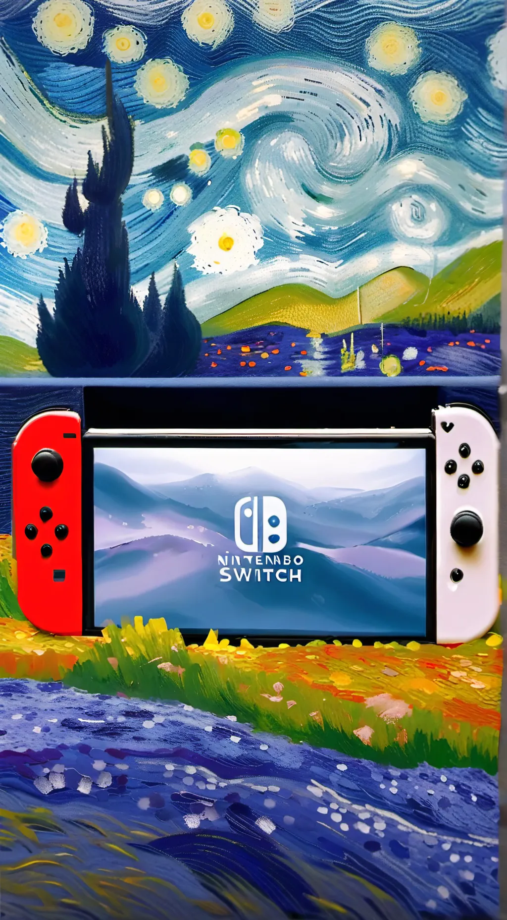 ai character: Nintendo Switch background