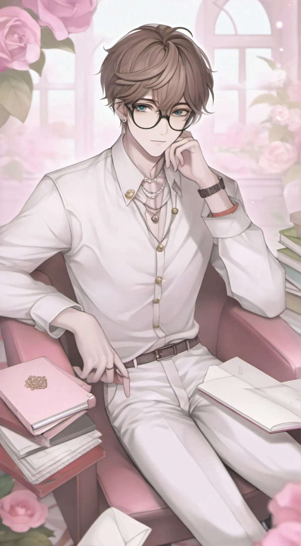 ai character: Max background