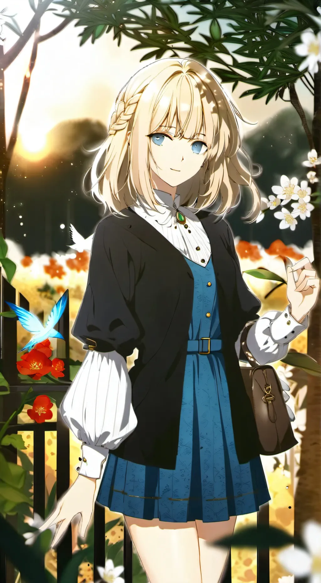 ai character: Настя background