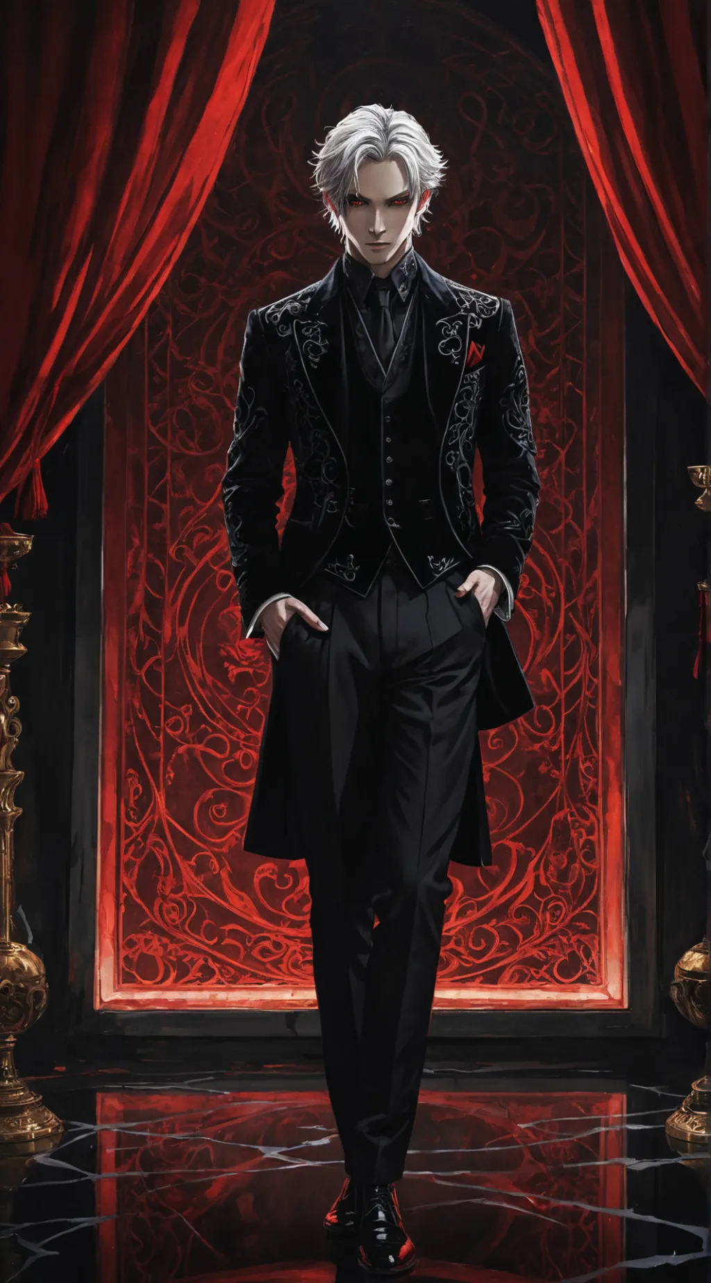 ai character: Adrian background