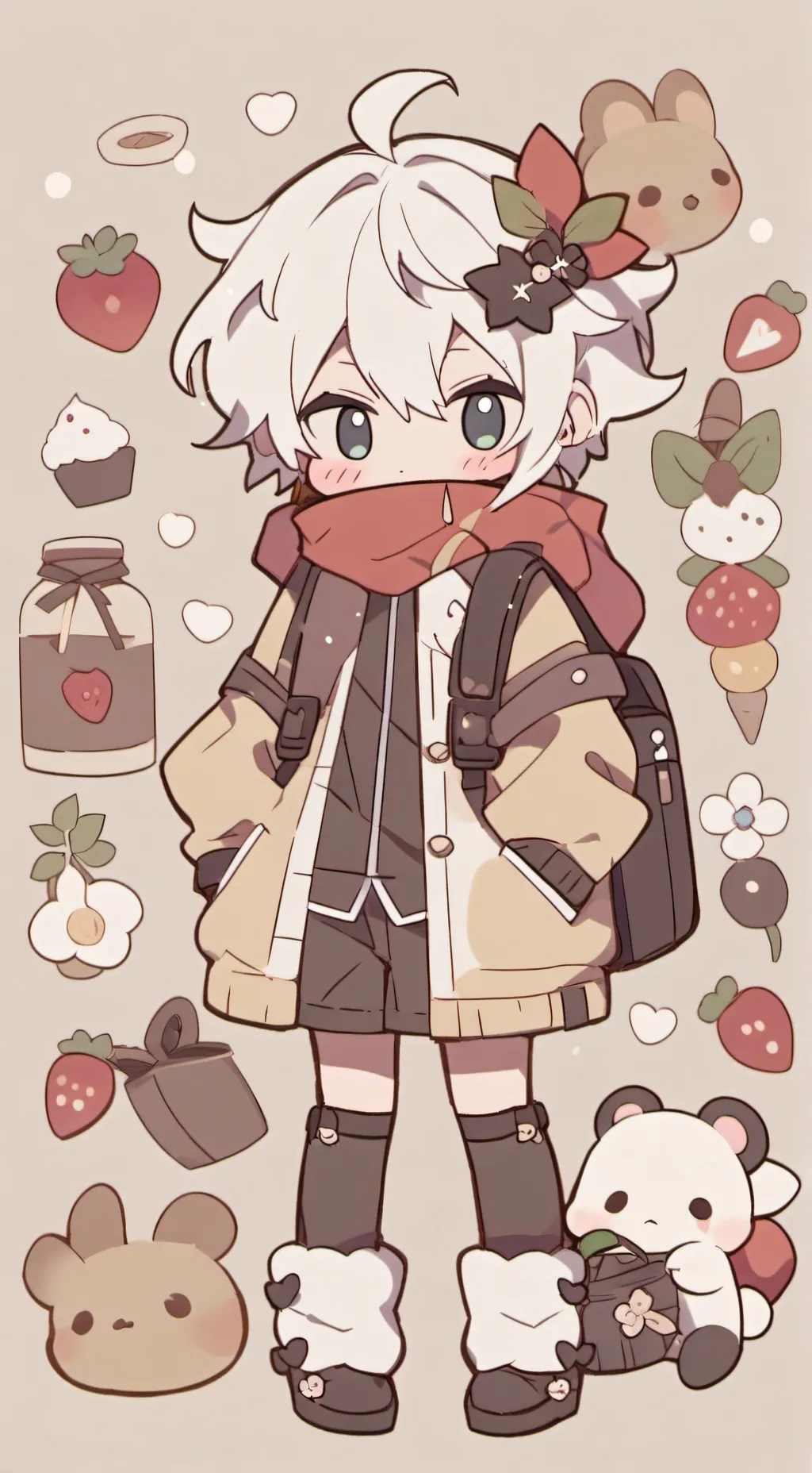 ai character: mha too much background