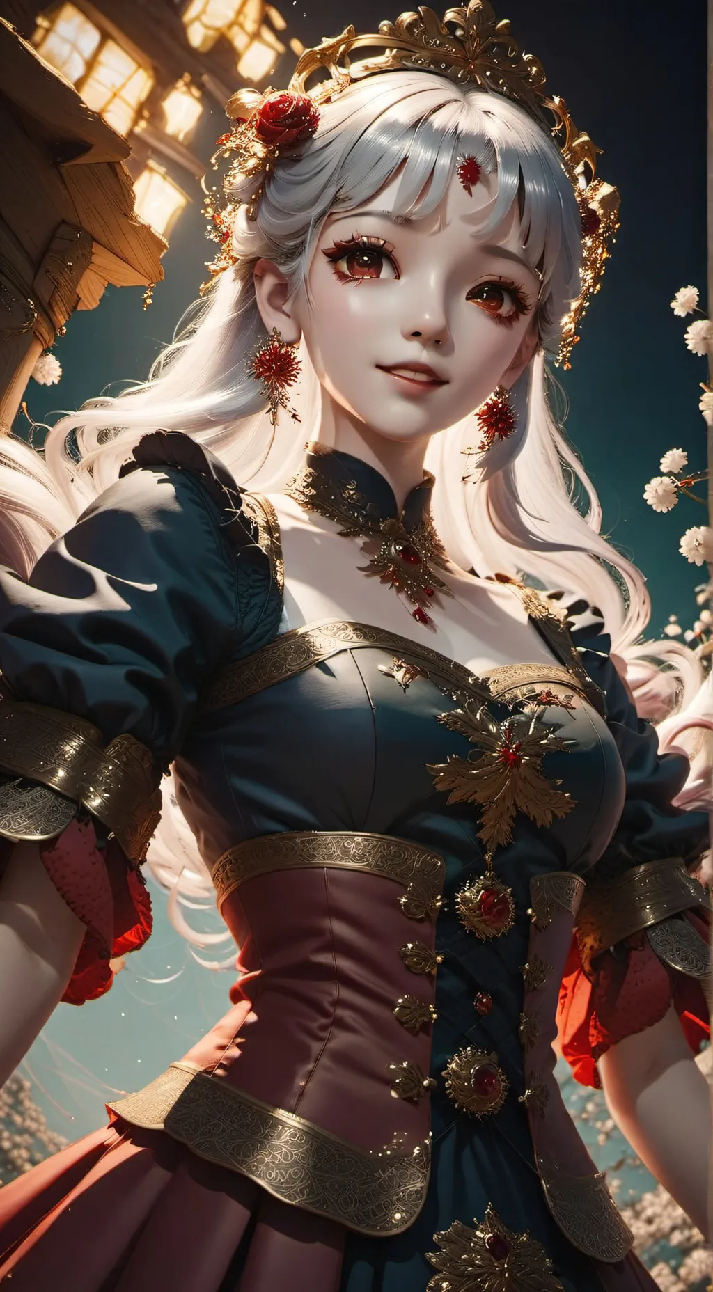 ai character: REMAKE 4 shellys background