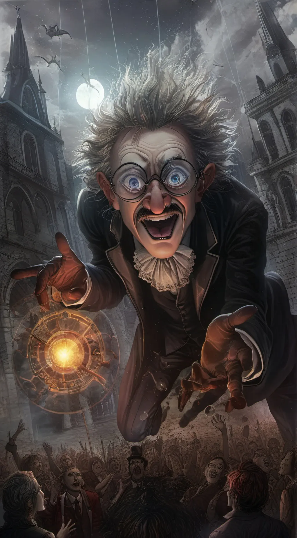 ai character: laboratoire  background