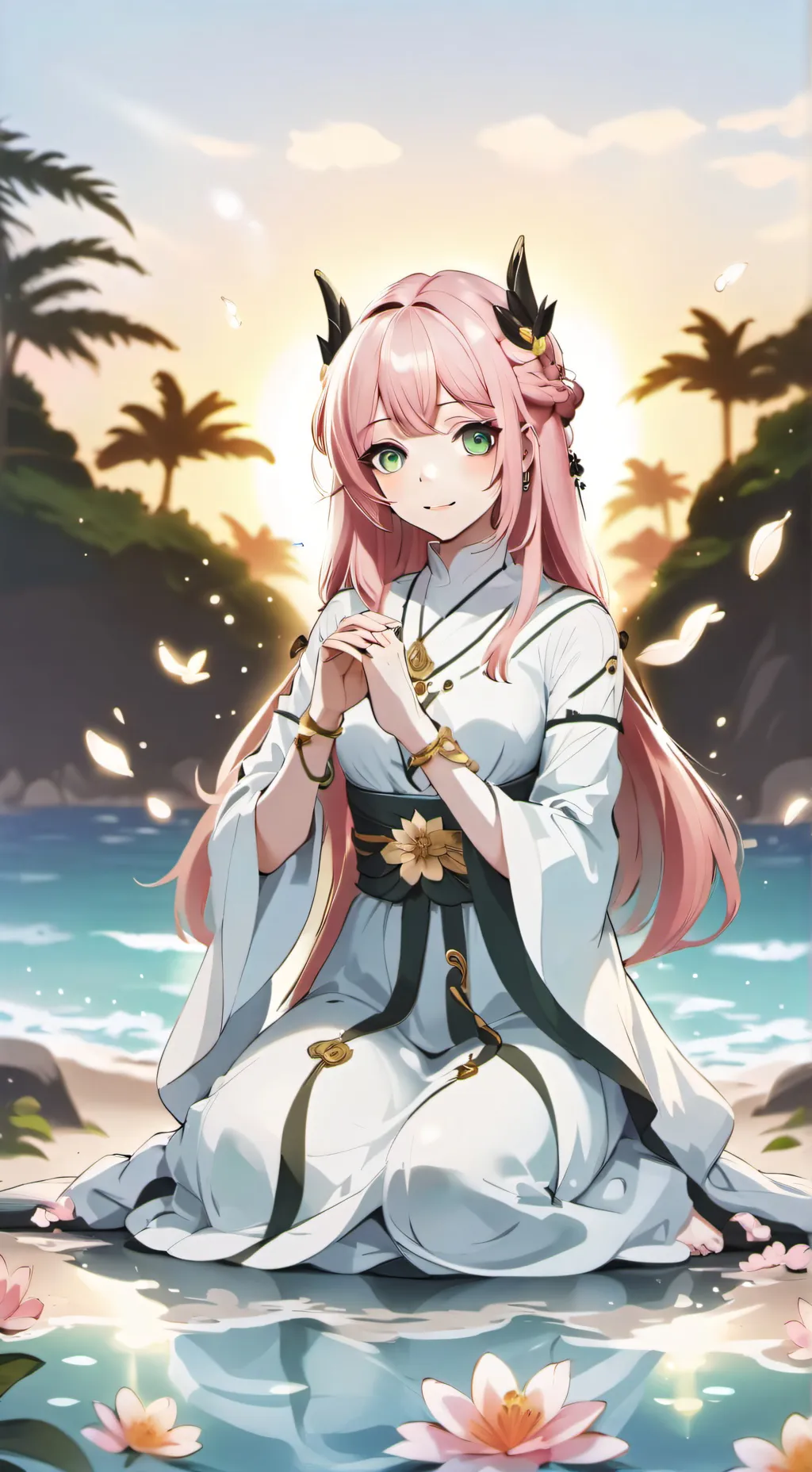 ai character: Lírio background