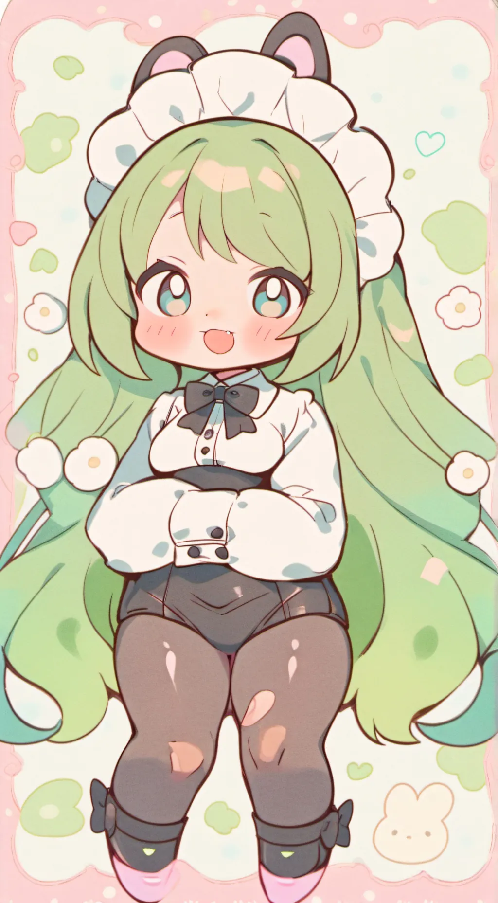 ai character: Silly Gorgeous 3D background