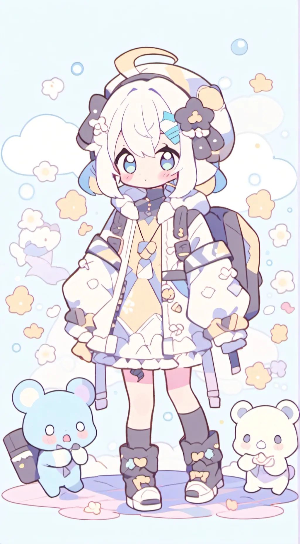 ai character: FPE X PPT4 background