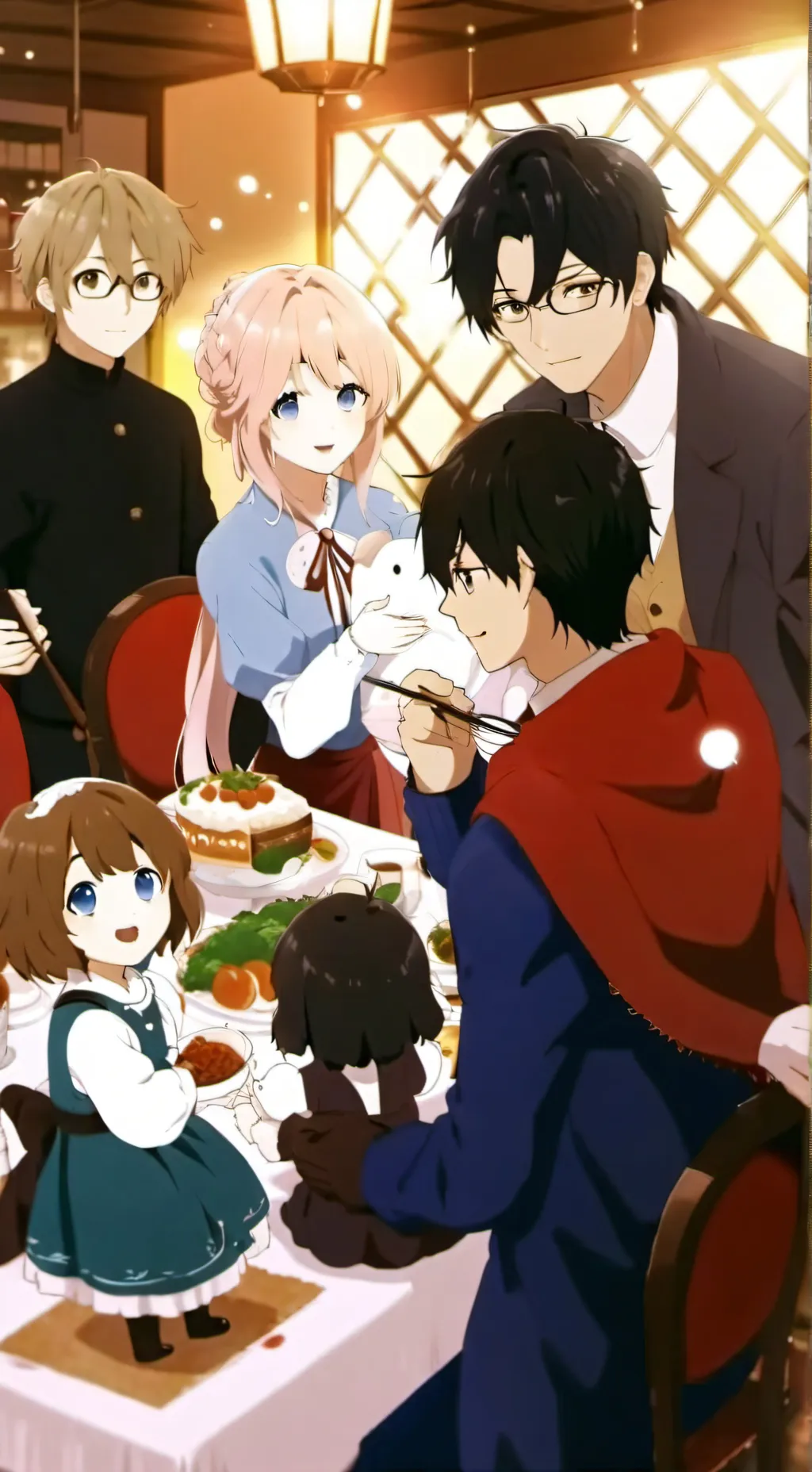 ai character: A lost part background