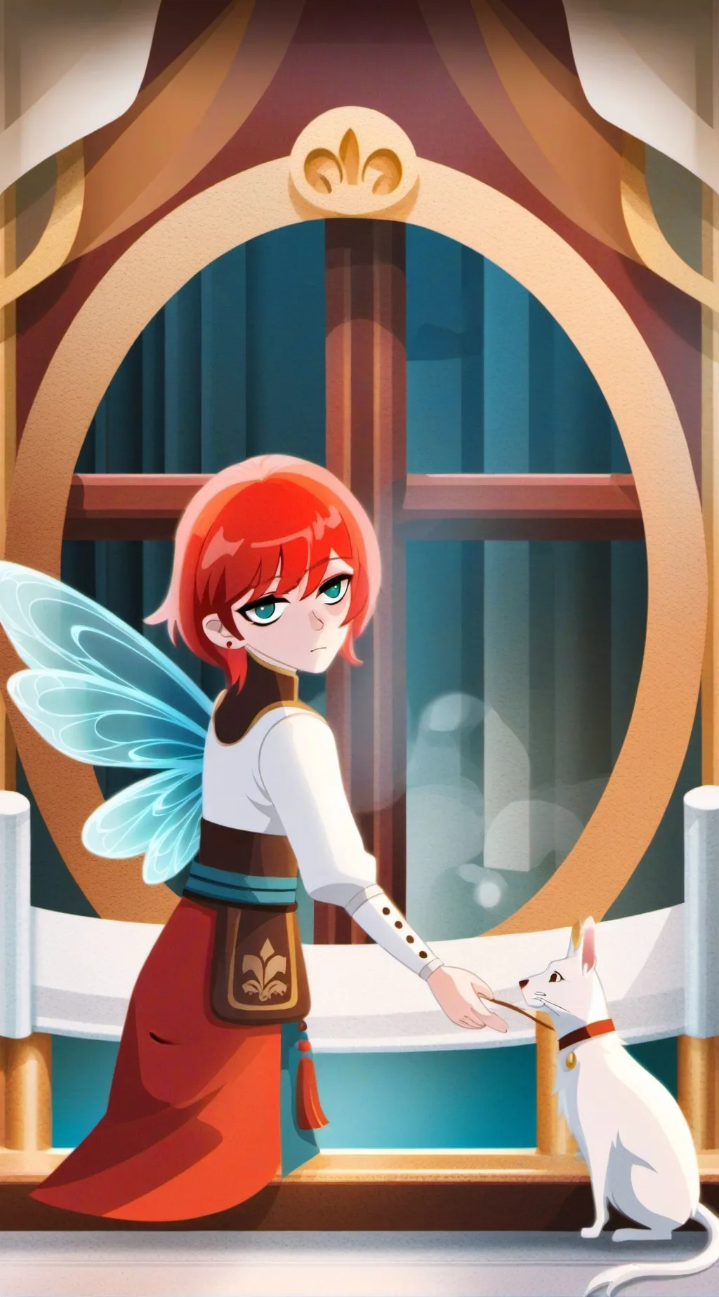 ai character: GIGI ! background