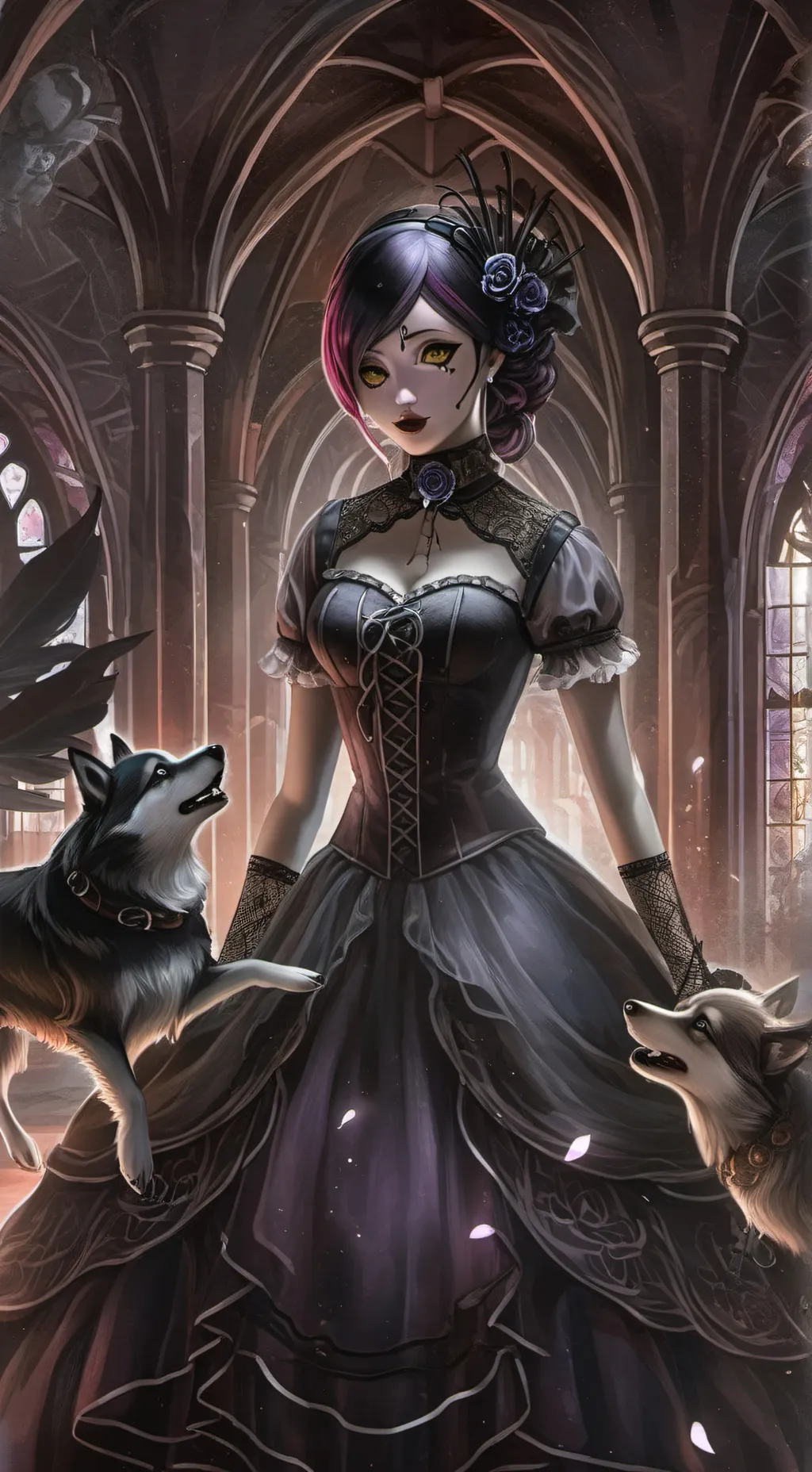 ai character: MHA perfecta background