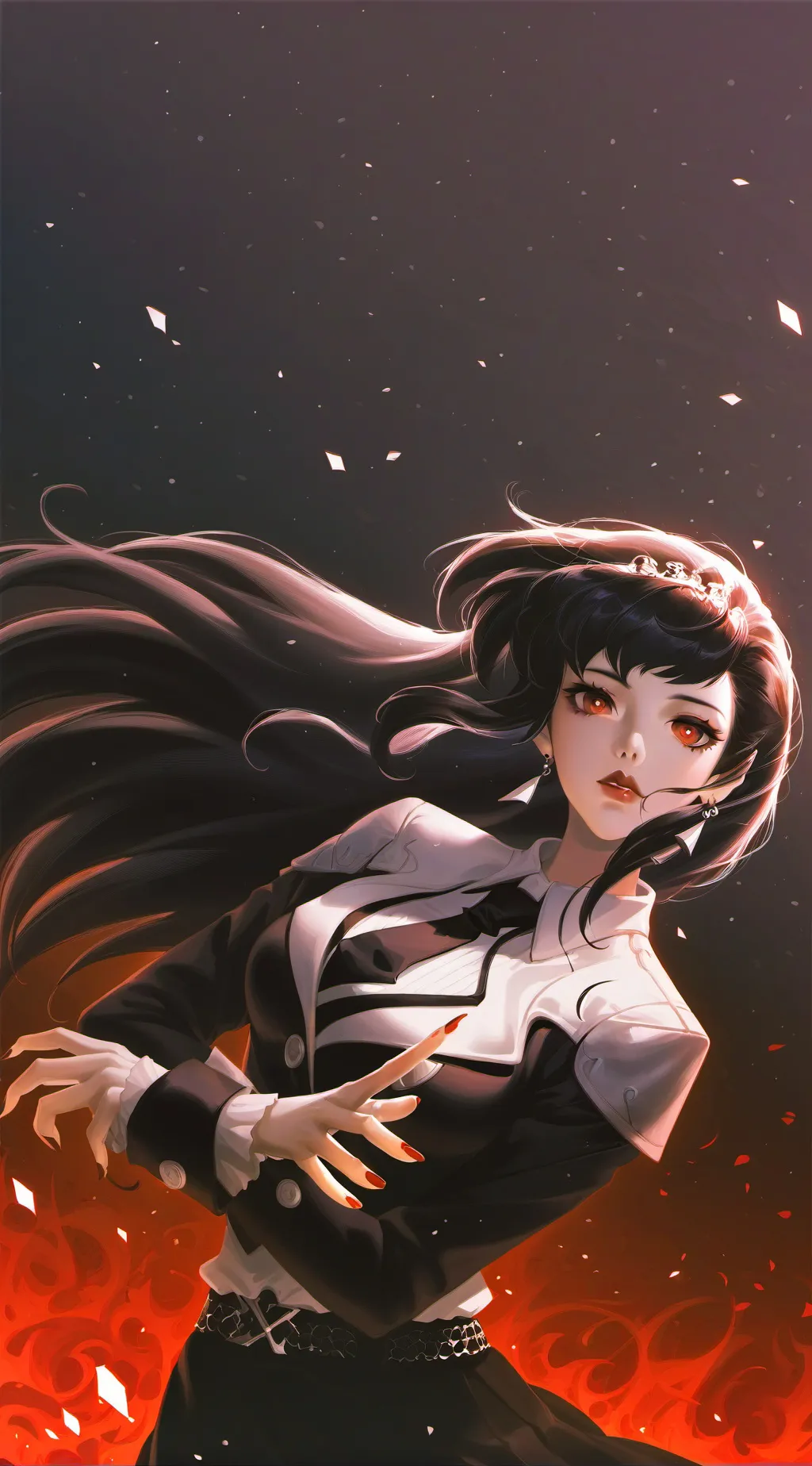 ai character: Lina  background