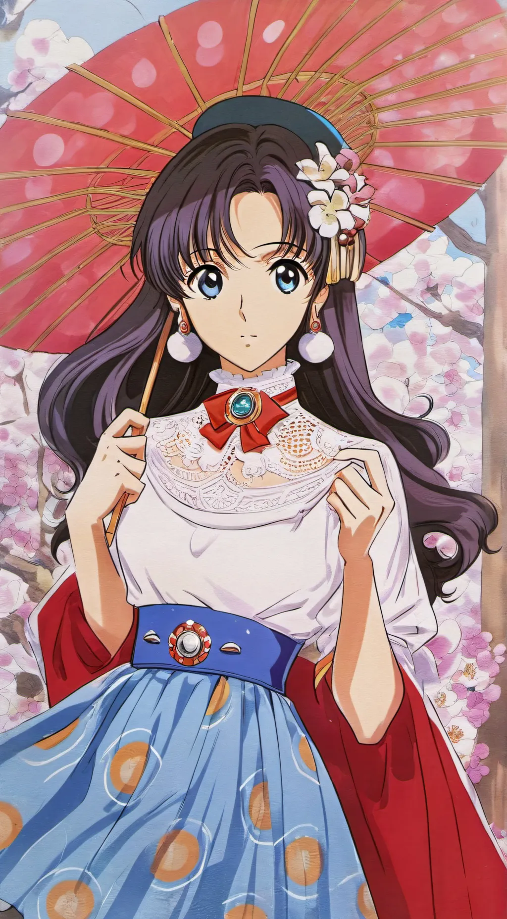 ai character: amour aveugle background