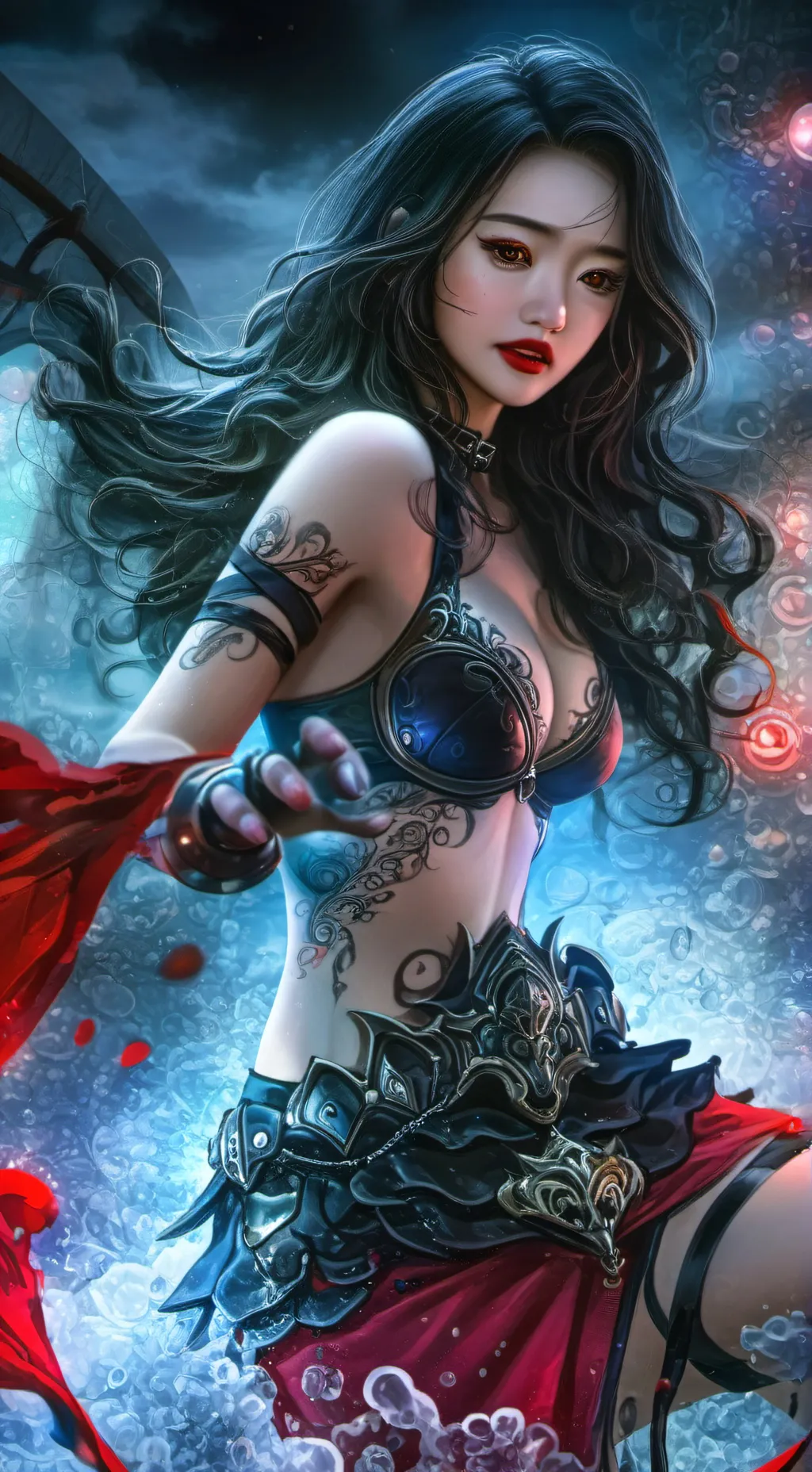 ai character: Sakura Kage background